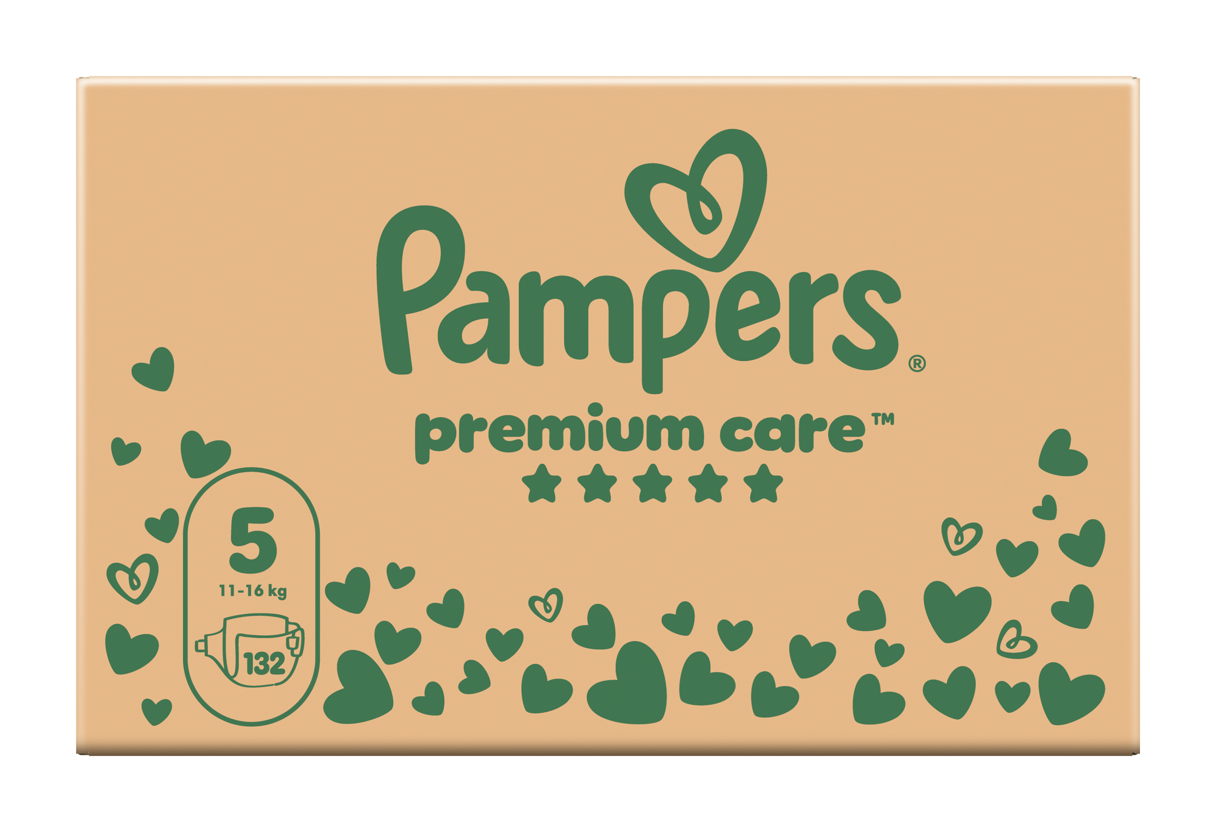 Pampers Pleny Premium Care, 11–16 kg, vel. 5 132 ks
