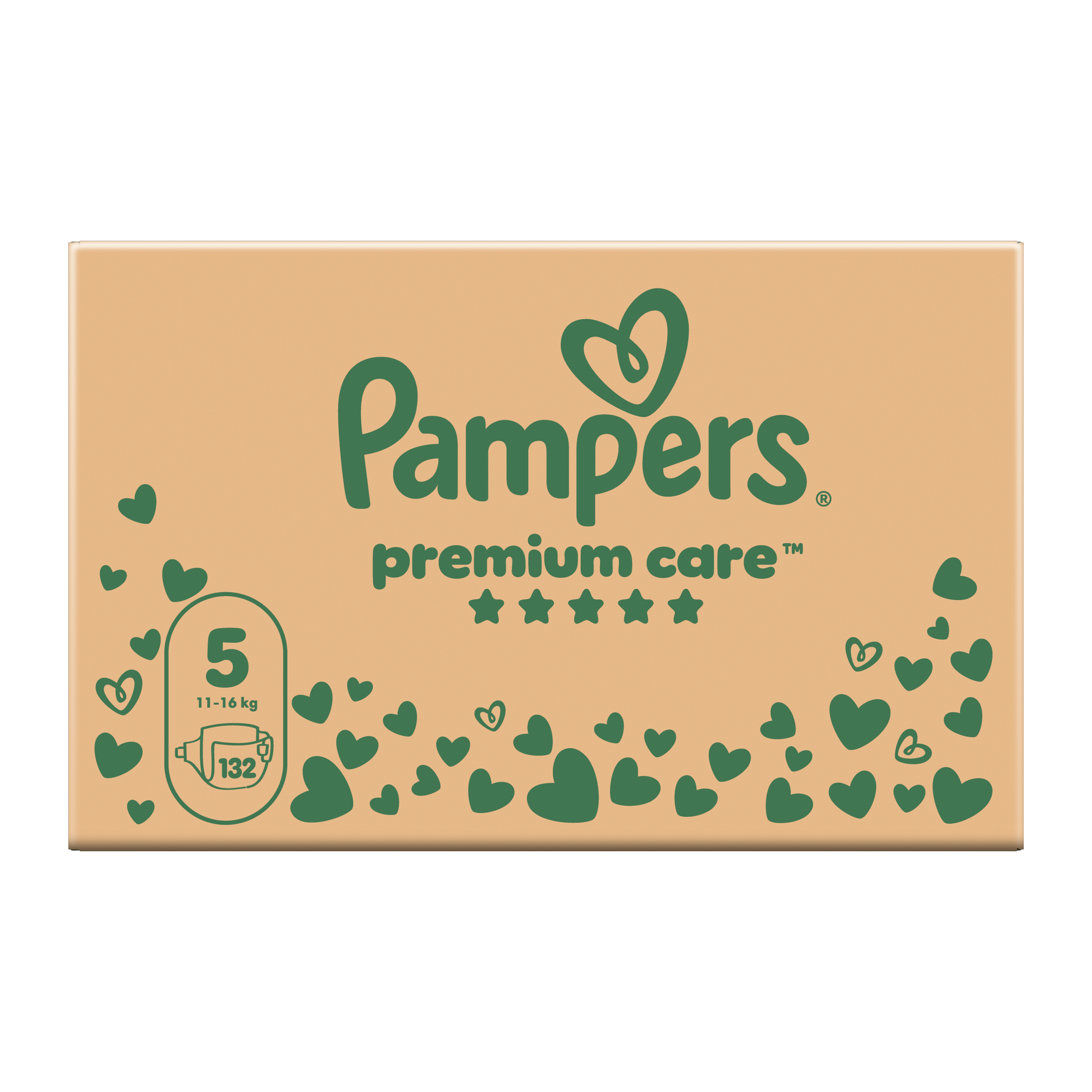 Pampers Pleny Premium Care, 11–16 kg, vel. 5 132 ks