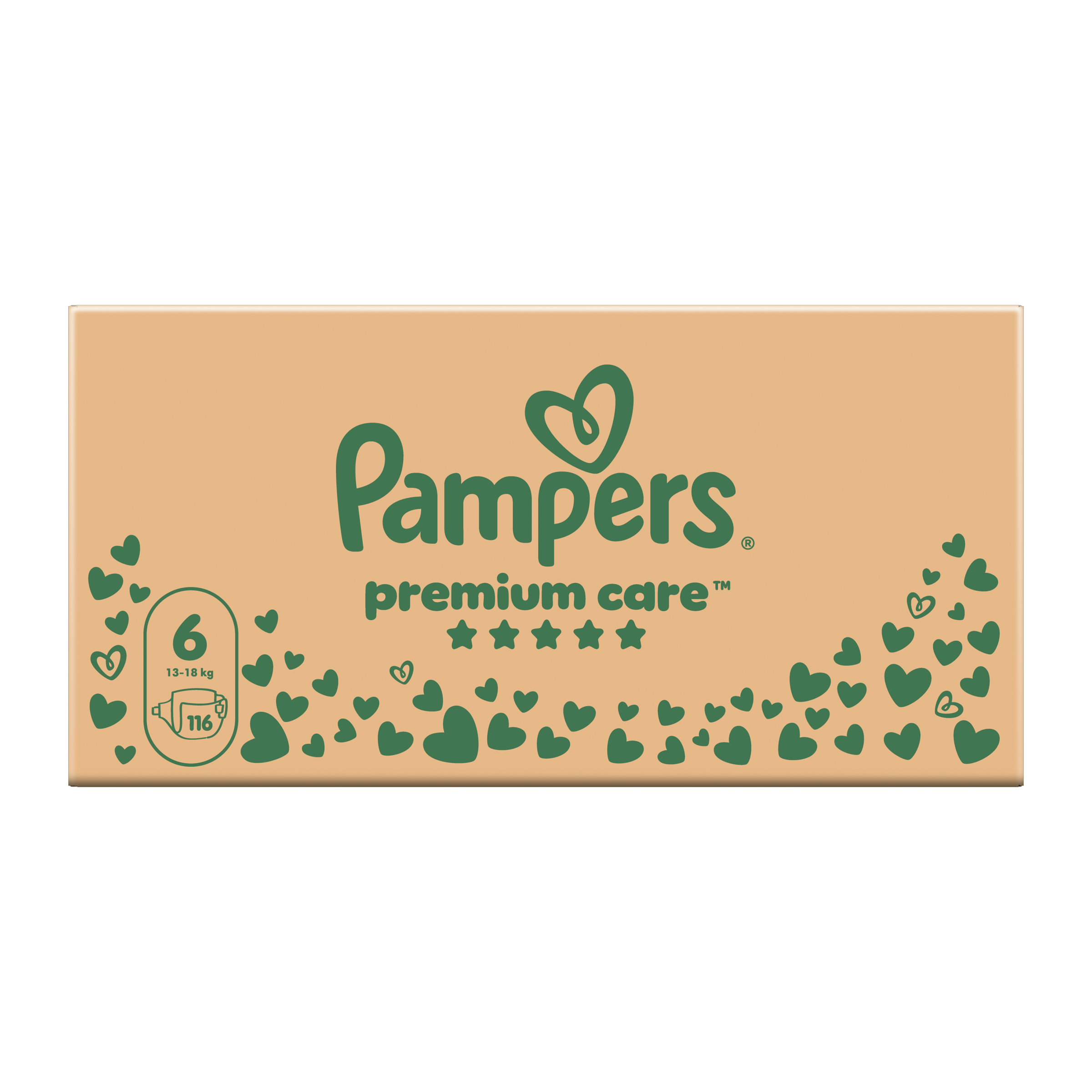 Pampers Pleny Premium Care, 13–18 kg, vel. 6 116 ks