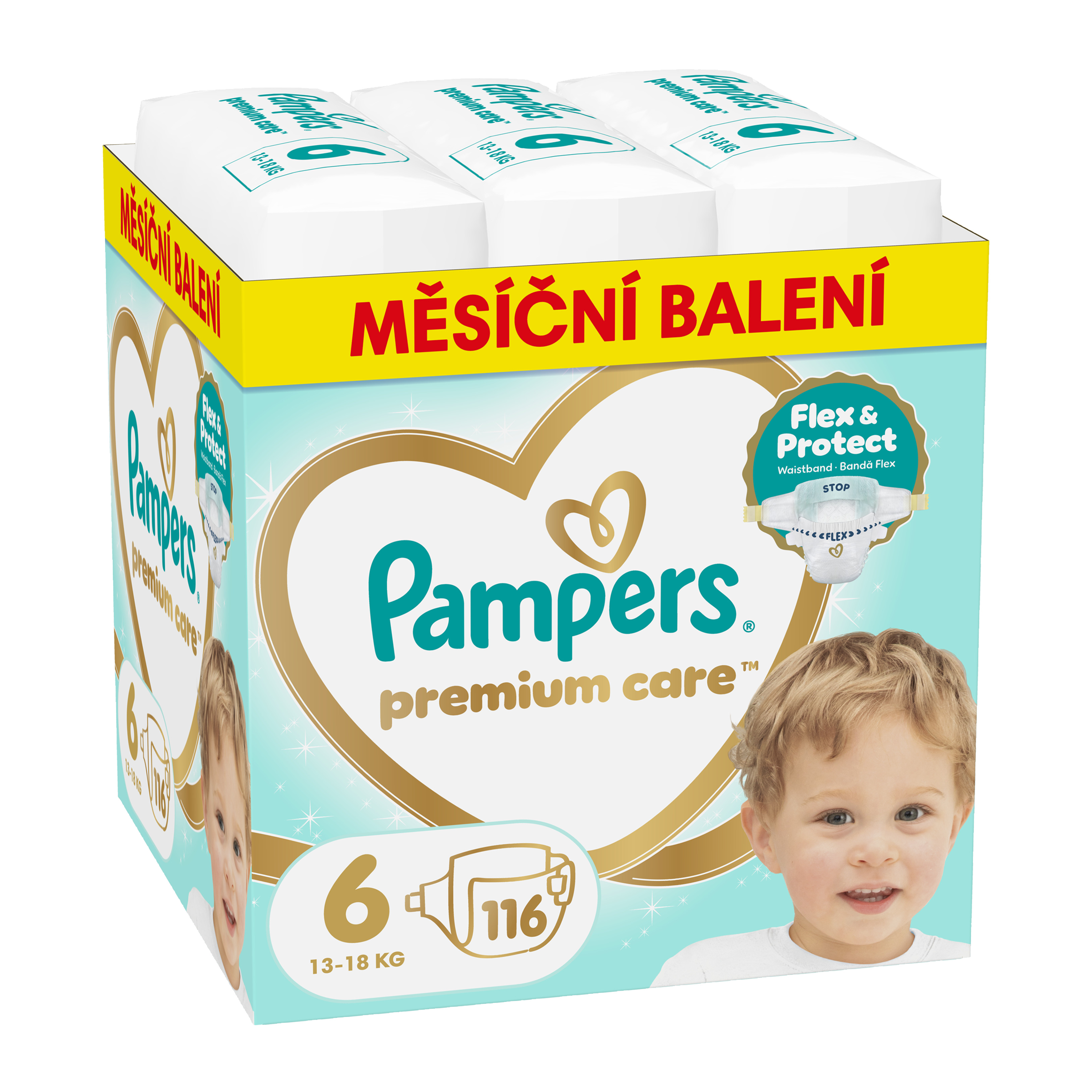 Pleny Premium Care, 13–18 kg, vel. 6
