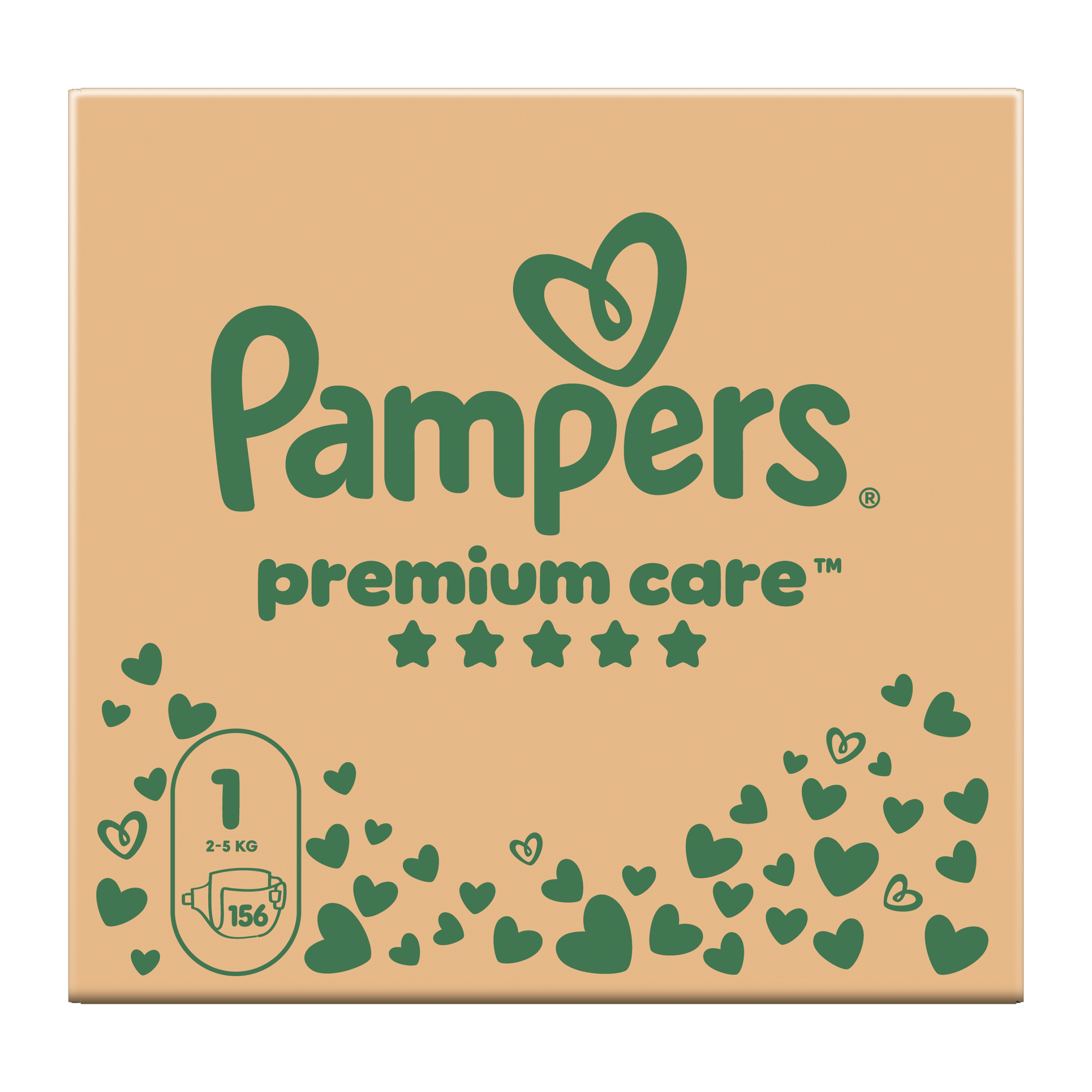 Pleny Premium Care, 2–5 kg, vel. 1 156 ks
