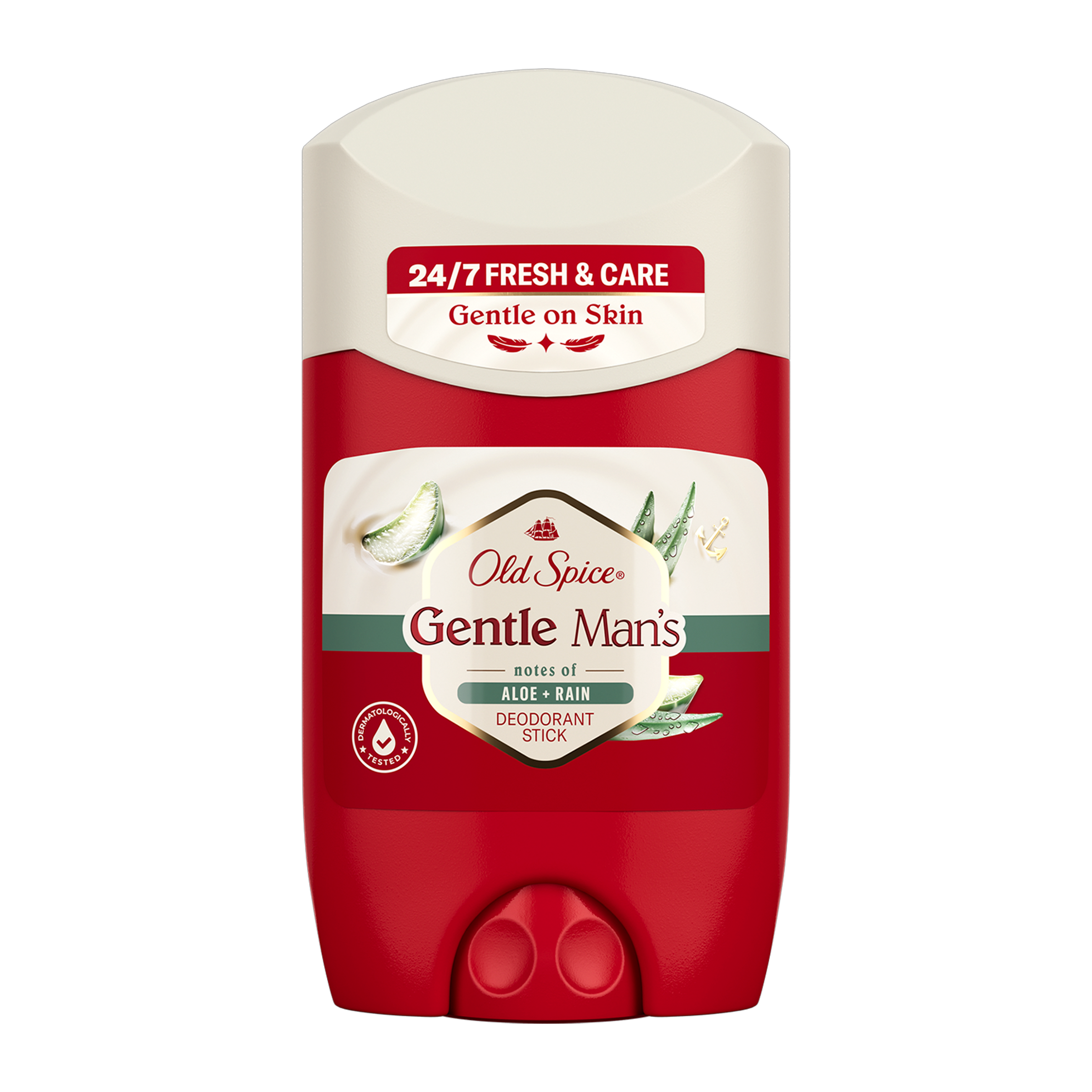 Deodorant tuhý pro muže Aloe + Rain