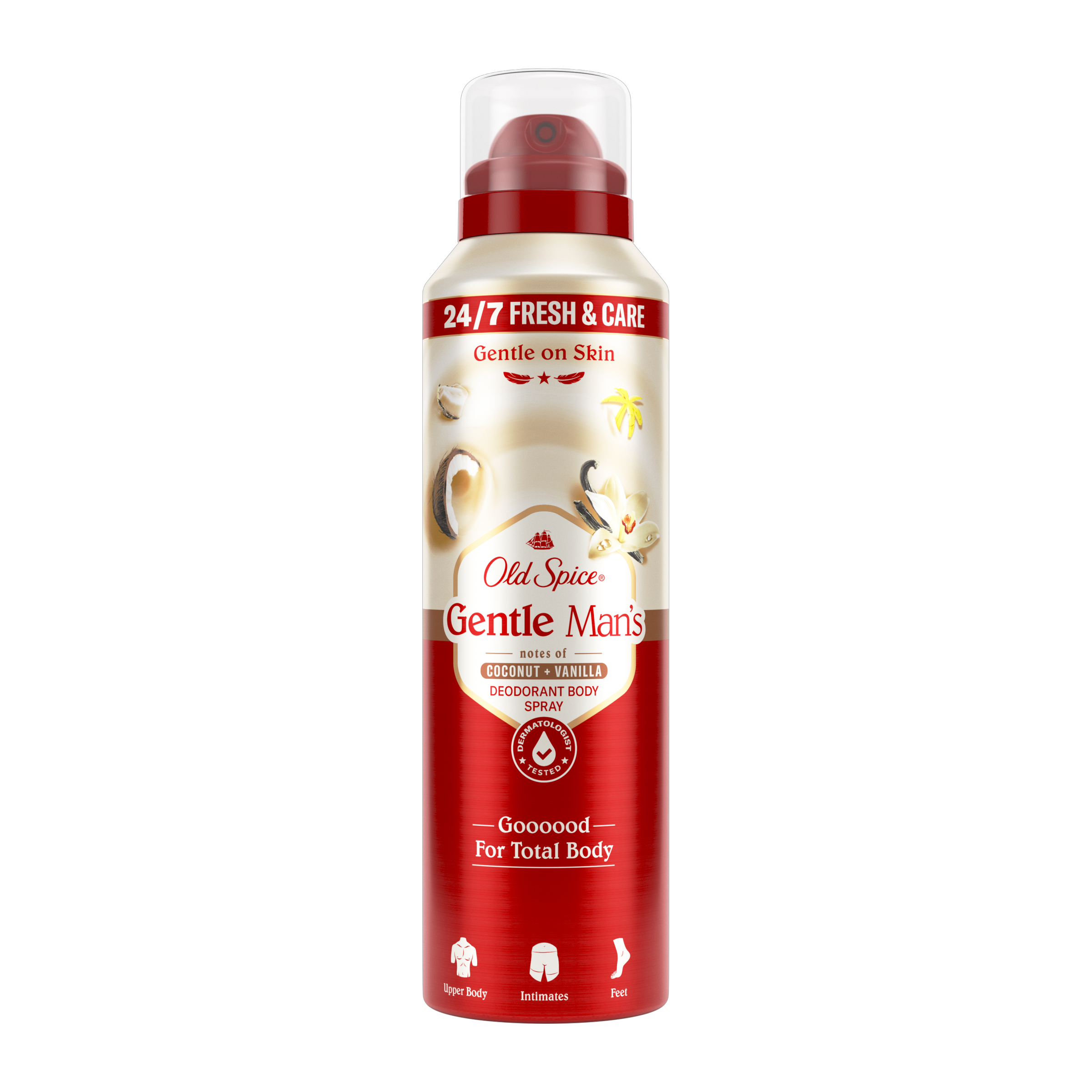 Deodorant sprej pro muže Coconut + Vanilla