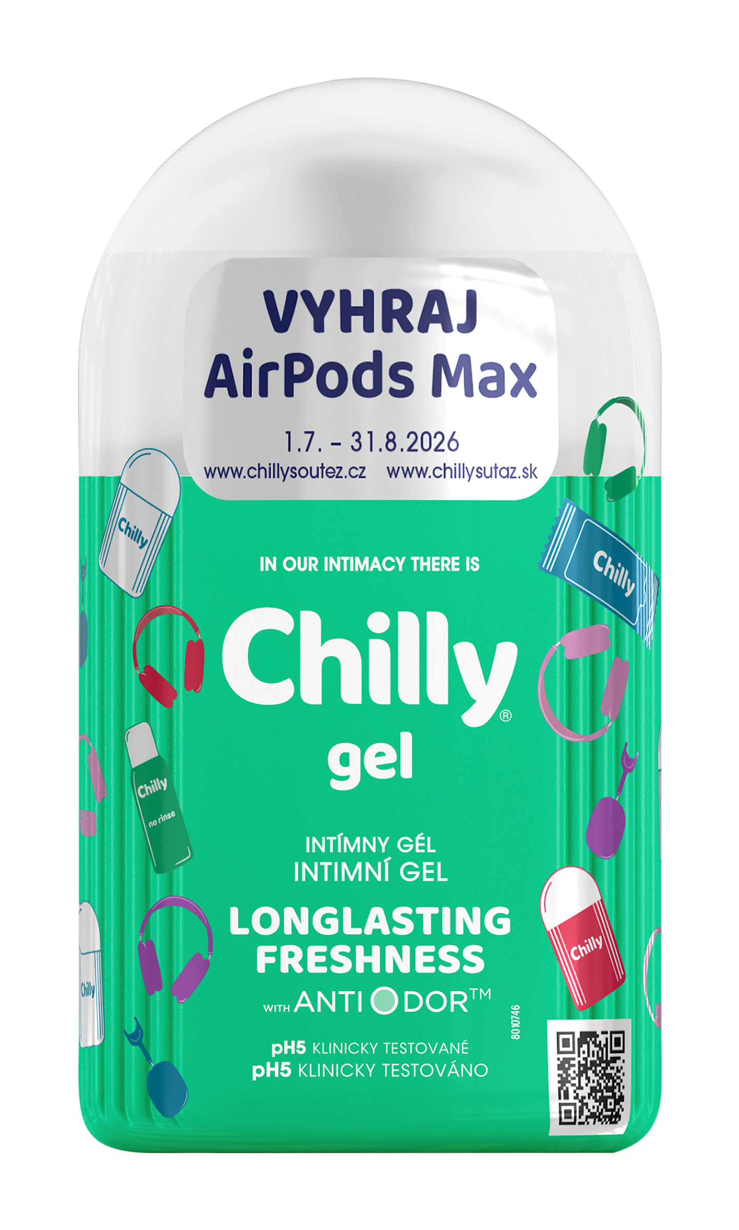 Chilly Intimní gel Fresh 200 ml