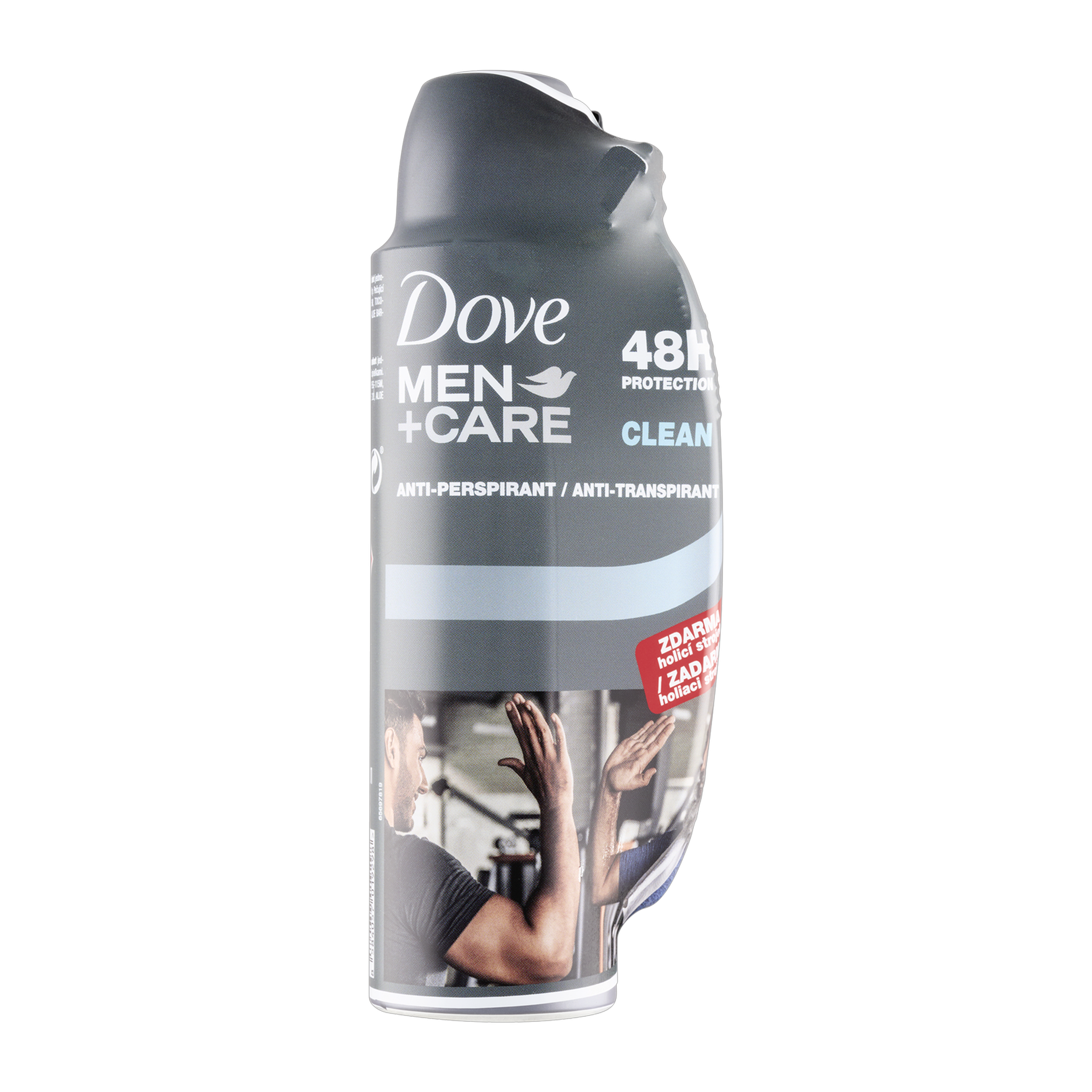 Antiperspirant sprej pro muže Clean Comfort s holicím strojkem