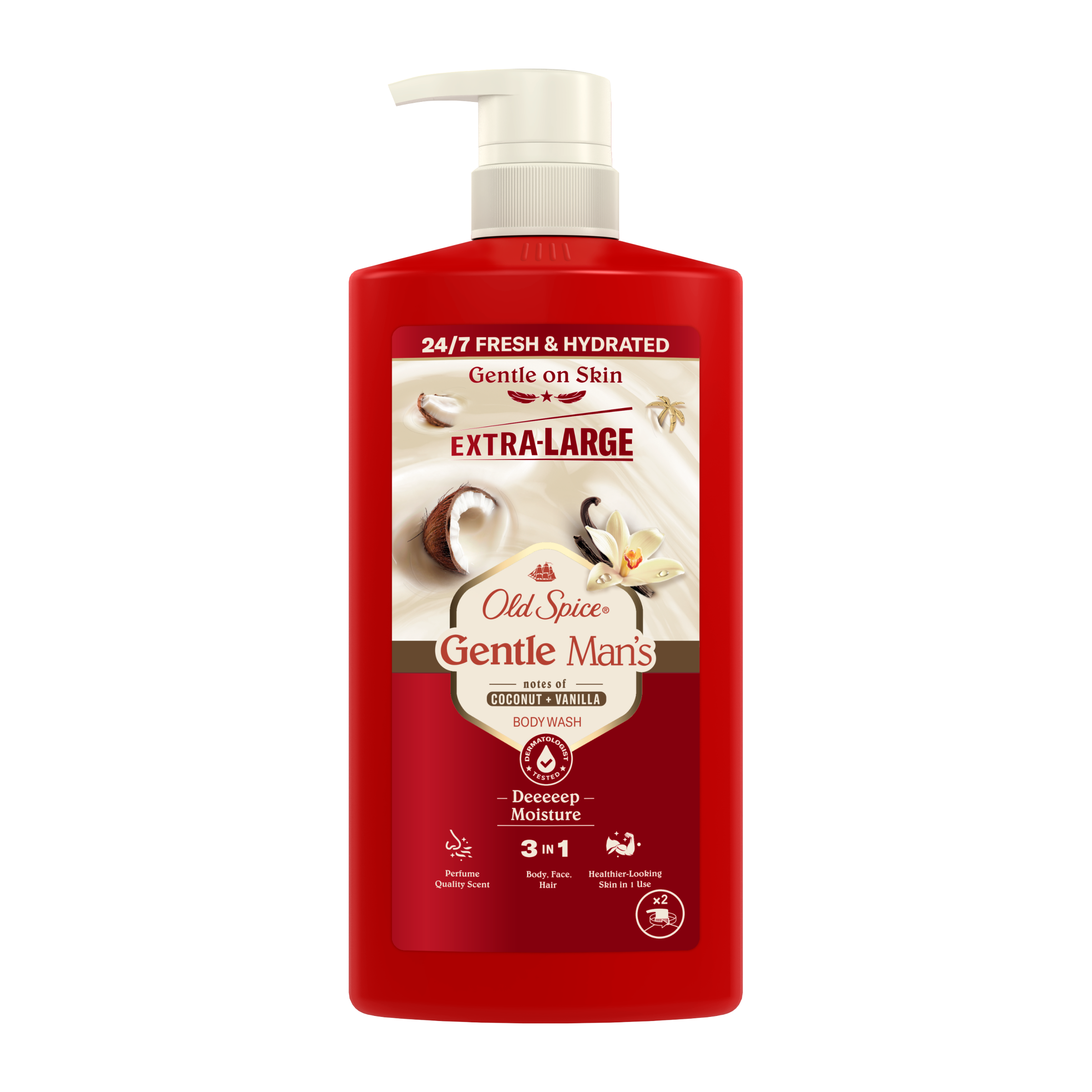 Old Spice Sprchový gel pro muže Kokos a vanilka 800 ml