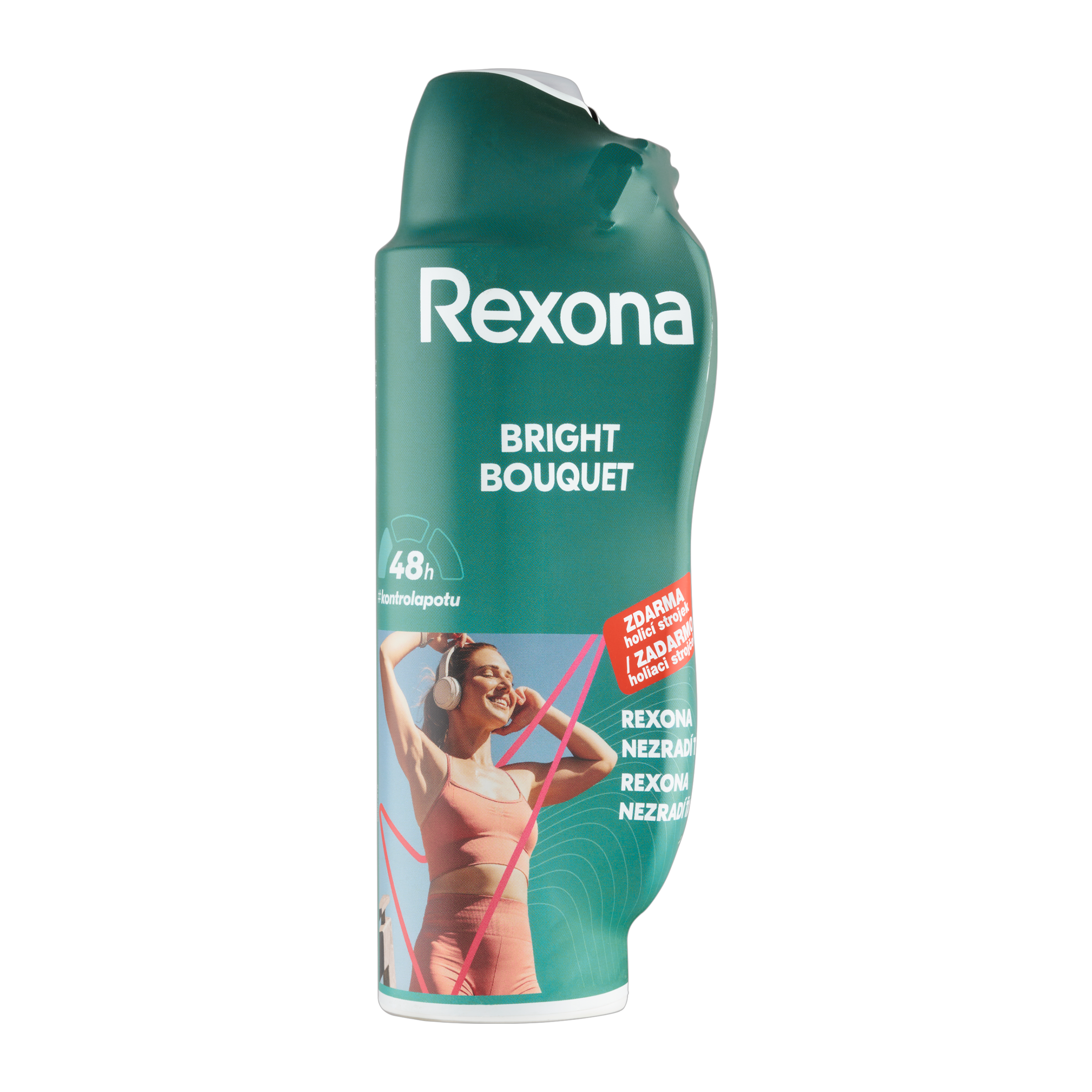 Antiperspirant sprej Bright Bouquet s holicím strojkem