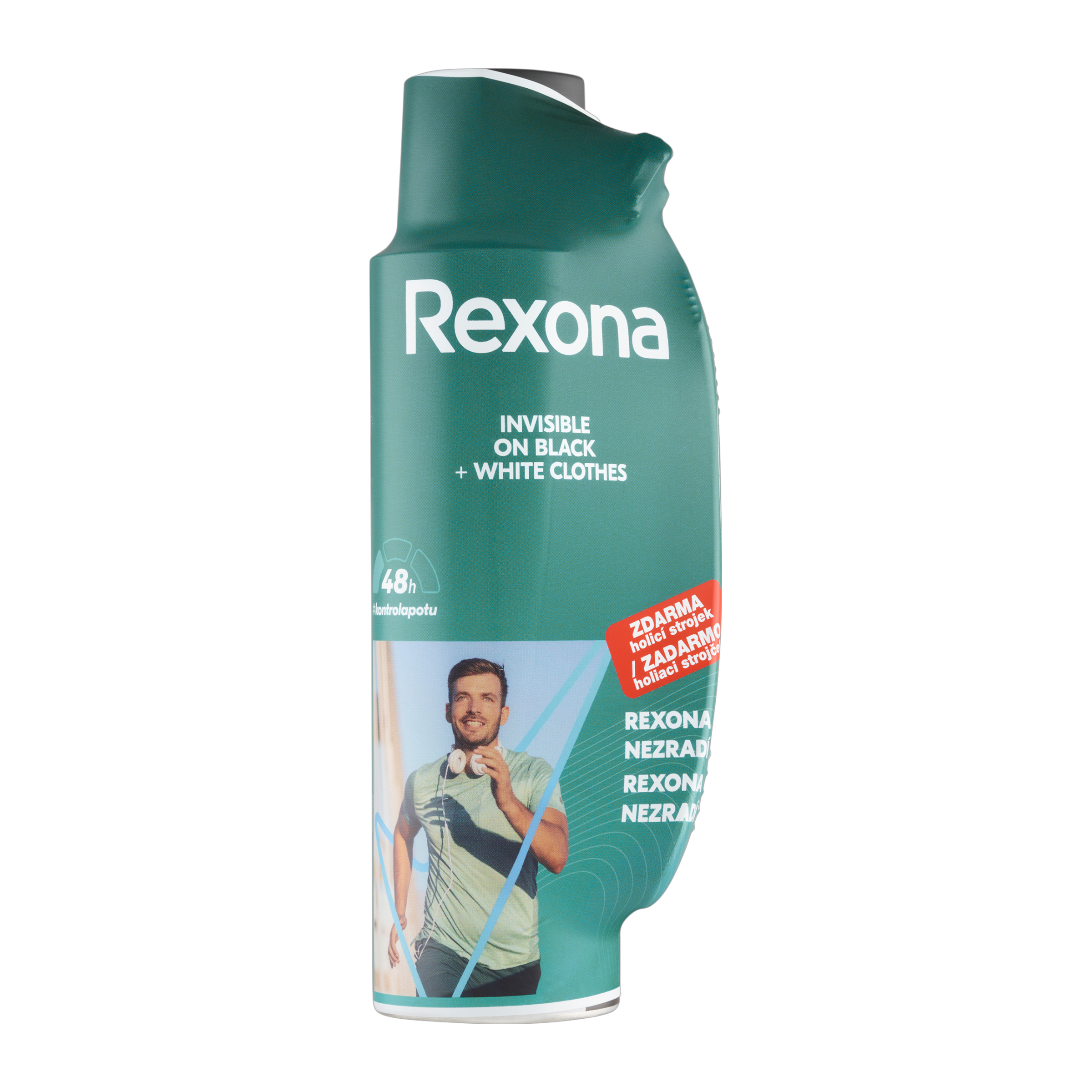 Antiperspirant pro muže Invisible Black & White s holicím strojkem