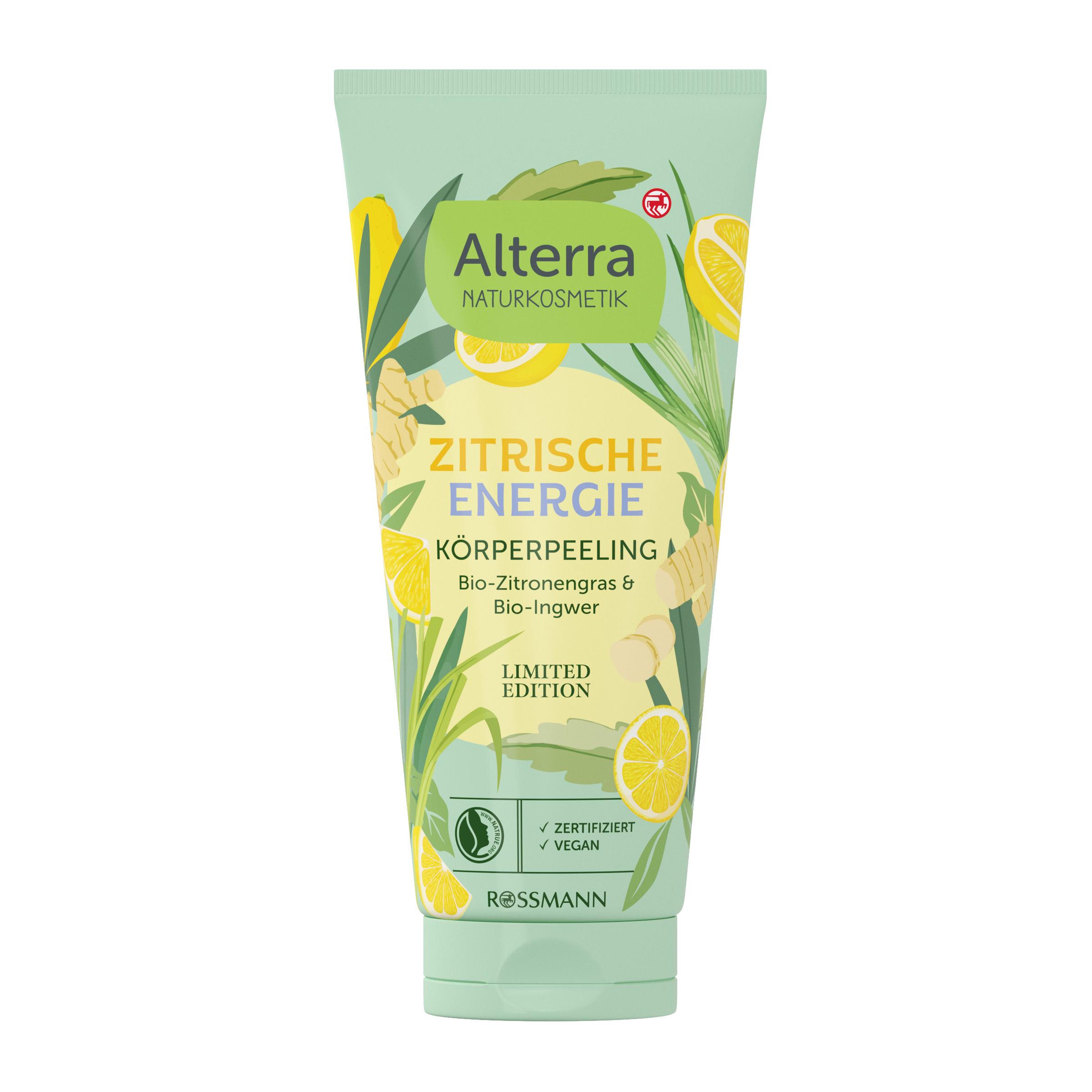 Tělový peeling Citronová tráva a zázvor