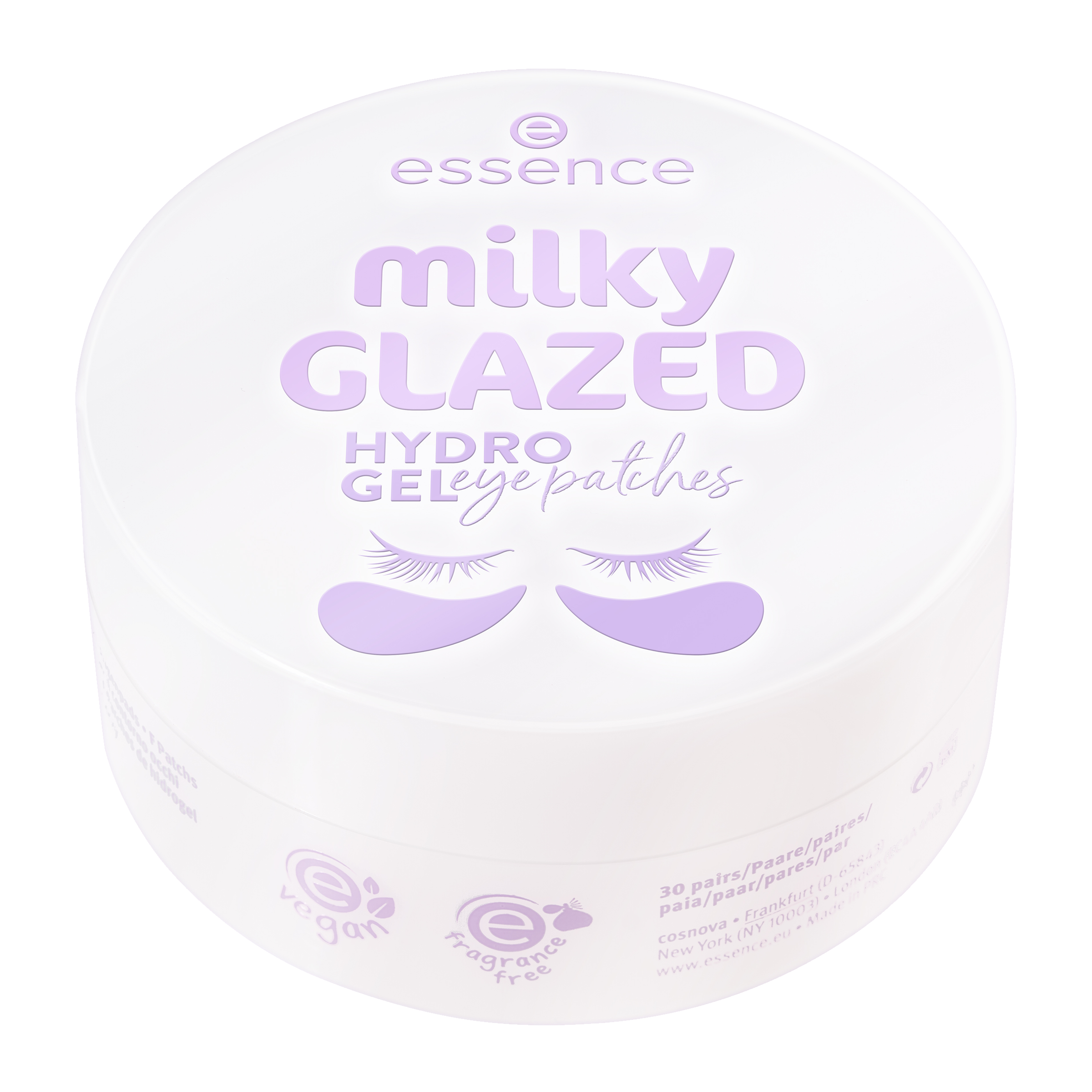 Polštářky pod oči Milky Glazed