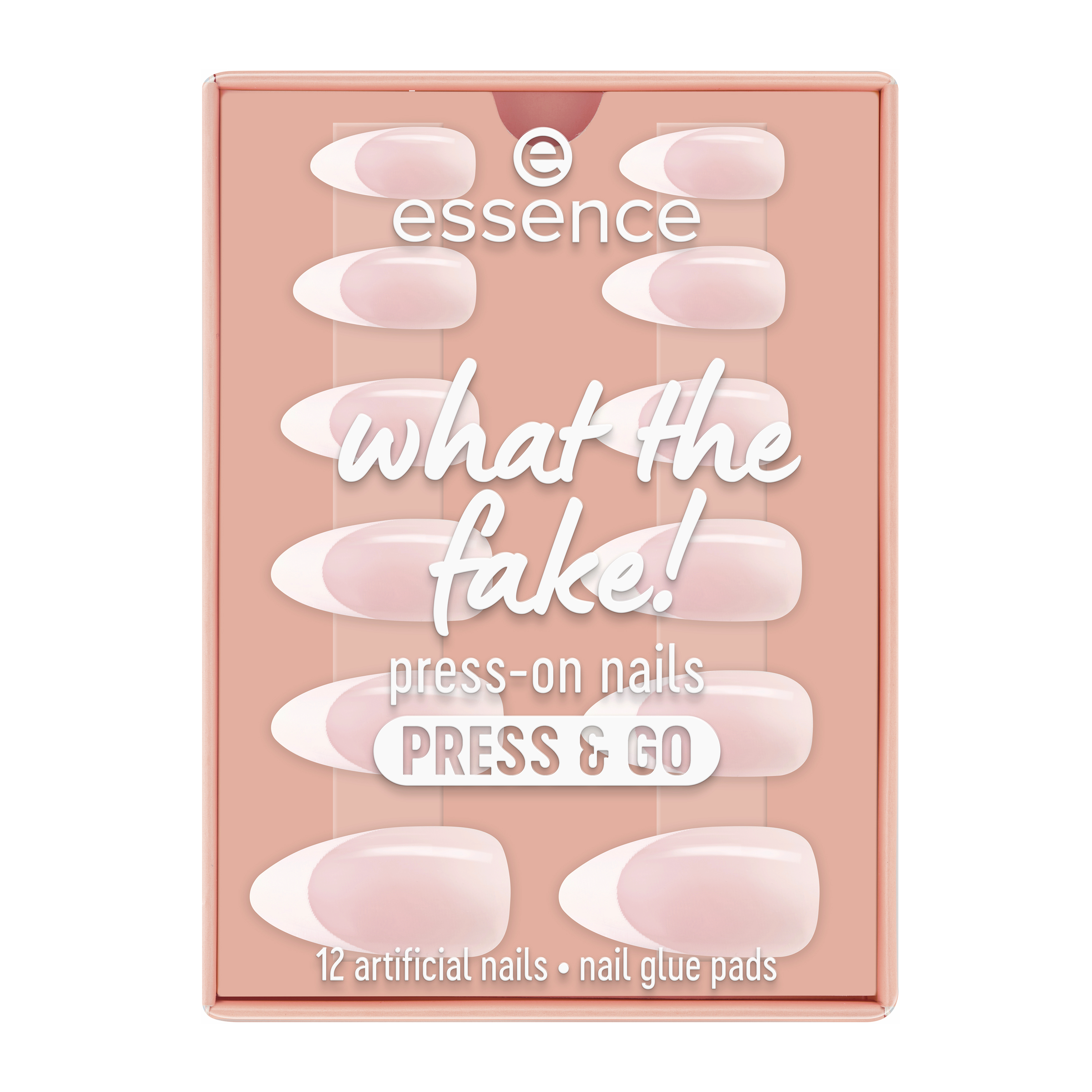 Umělé nehty What the fake! Press & Go 01 French nails