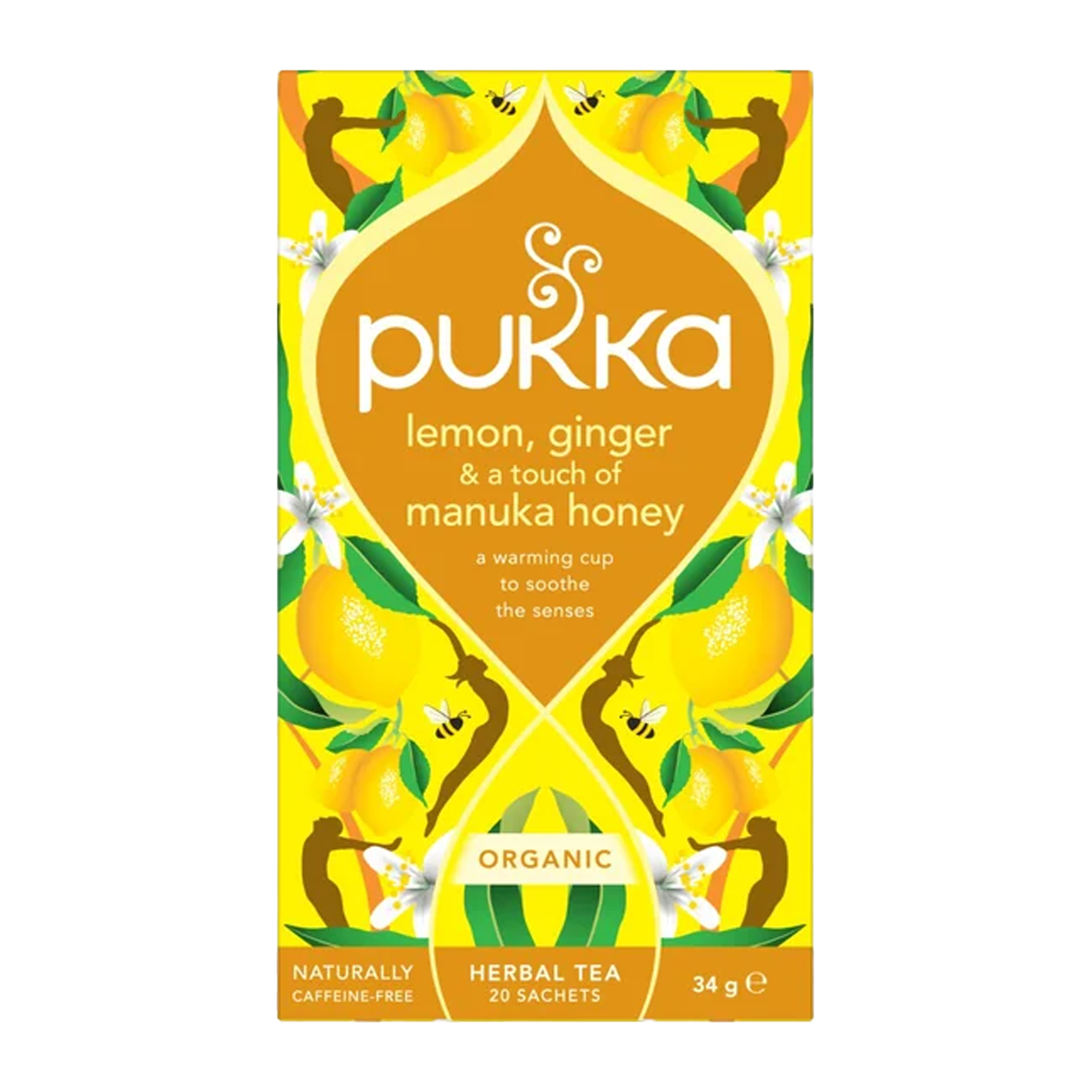 Pukka BIO čaj Lemon Ginger Manuka Honey