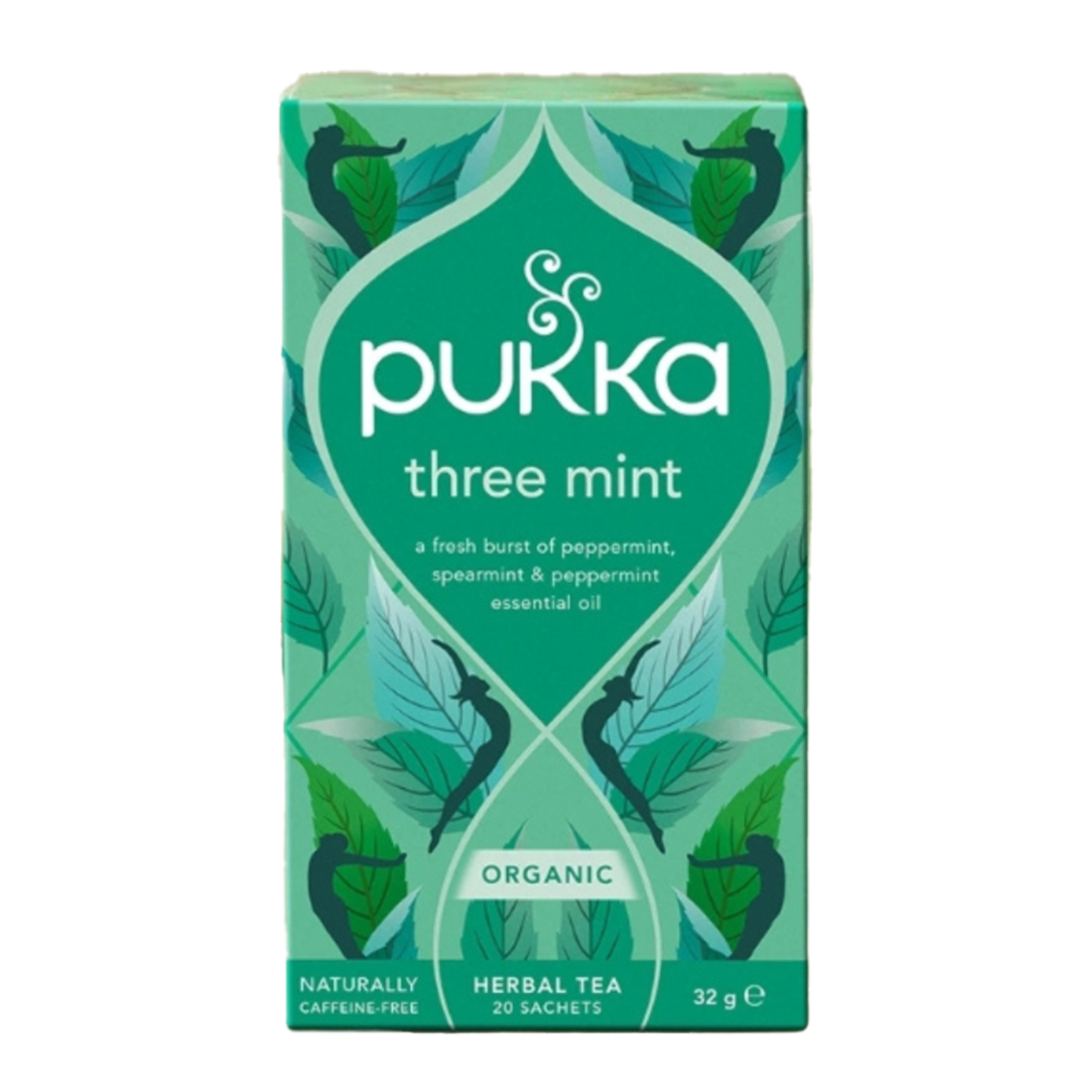 Pukka BIO Three Mint porcovaný čaj 20x1,6 g