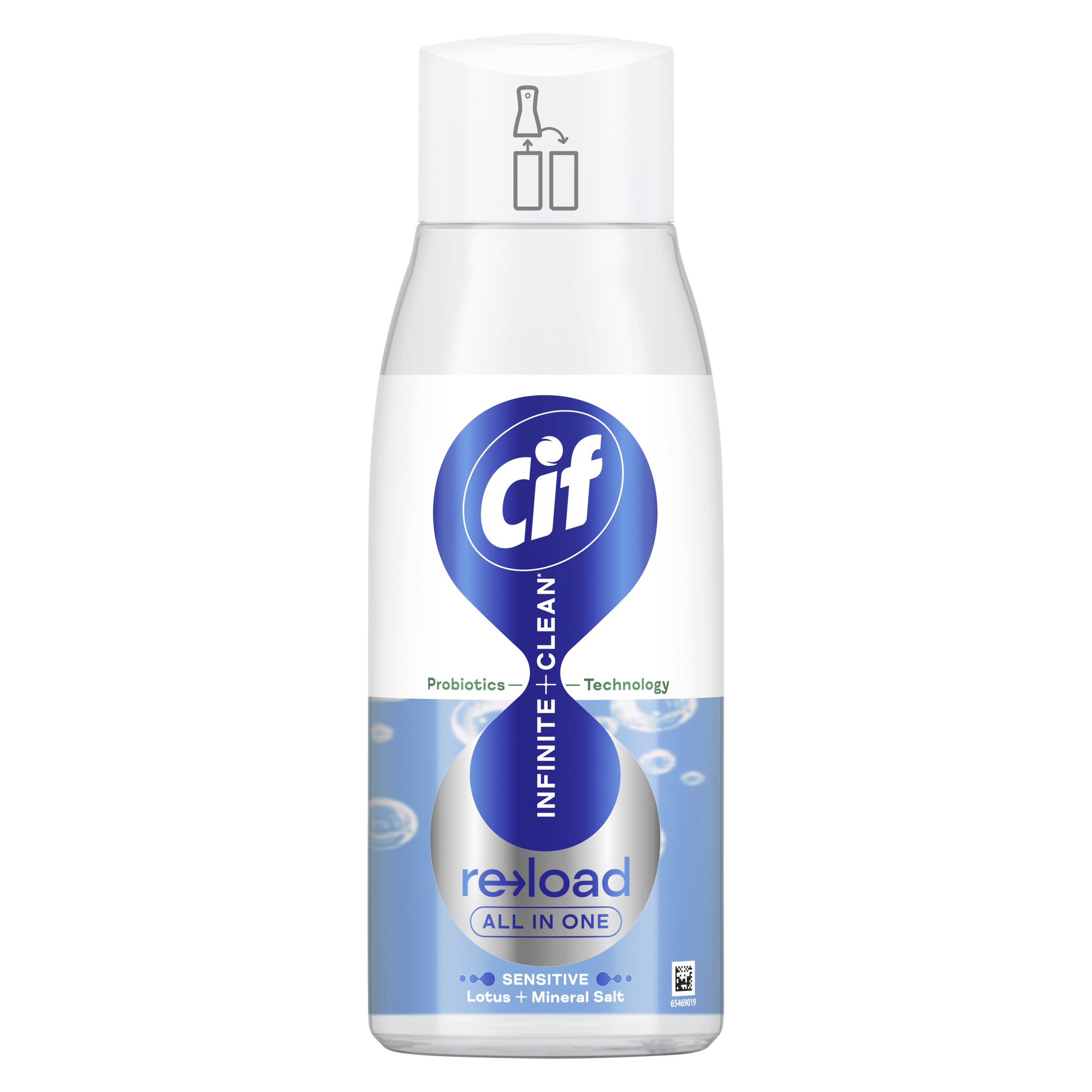 Náhradní náplň do čisticího spreje Infinite Clean Sensitive Lotus & Mineral Salt