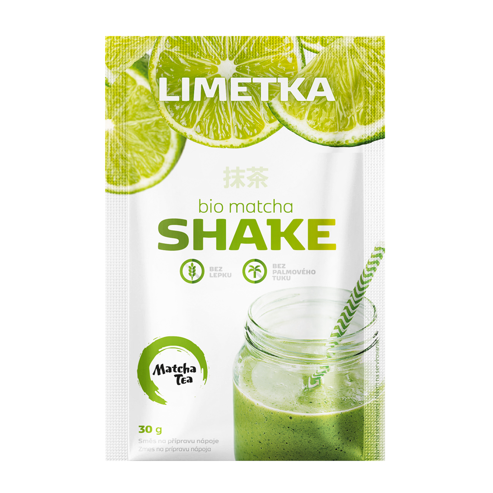 Bio Matcha shake Limetka