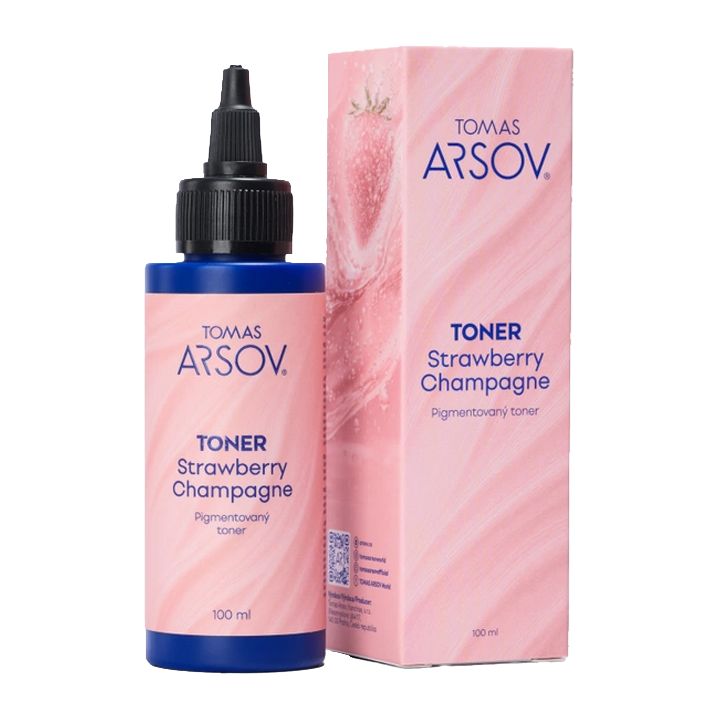 Barvicí toner na vlasy Strawberry Champagne