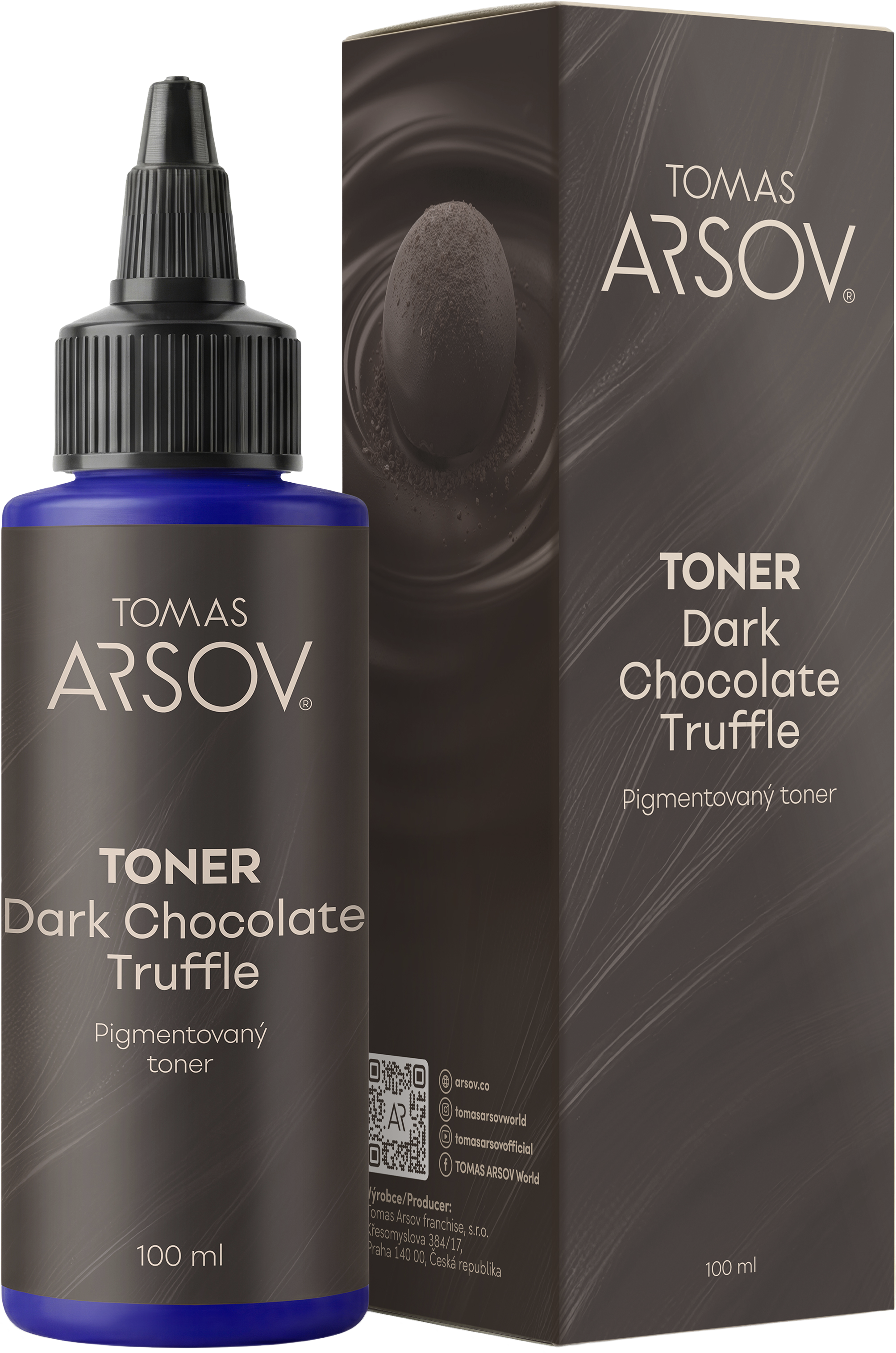 Barvicí toner na vlasy Dark Chocolate Truffle