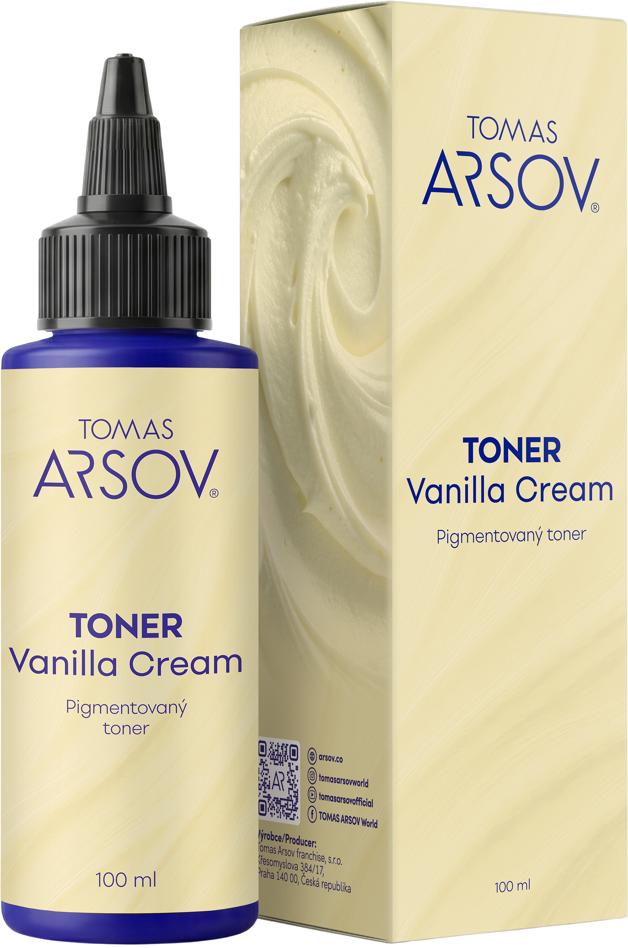 Barvicí toner na vlasy Vanilla Cream