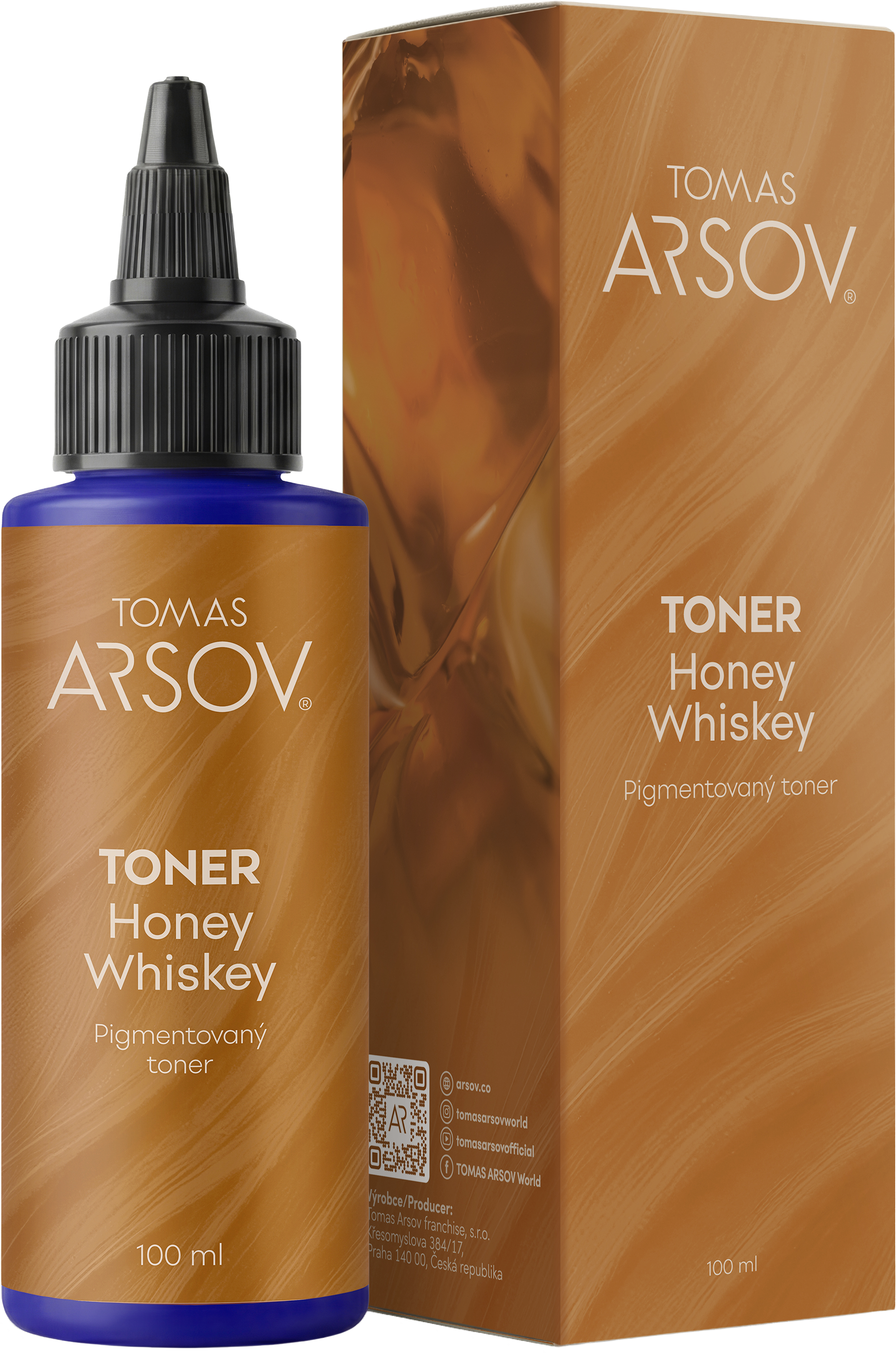 Barvicí toner na vlasy Honey Whiskey
