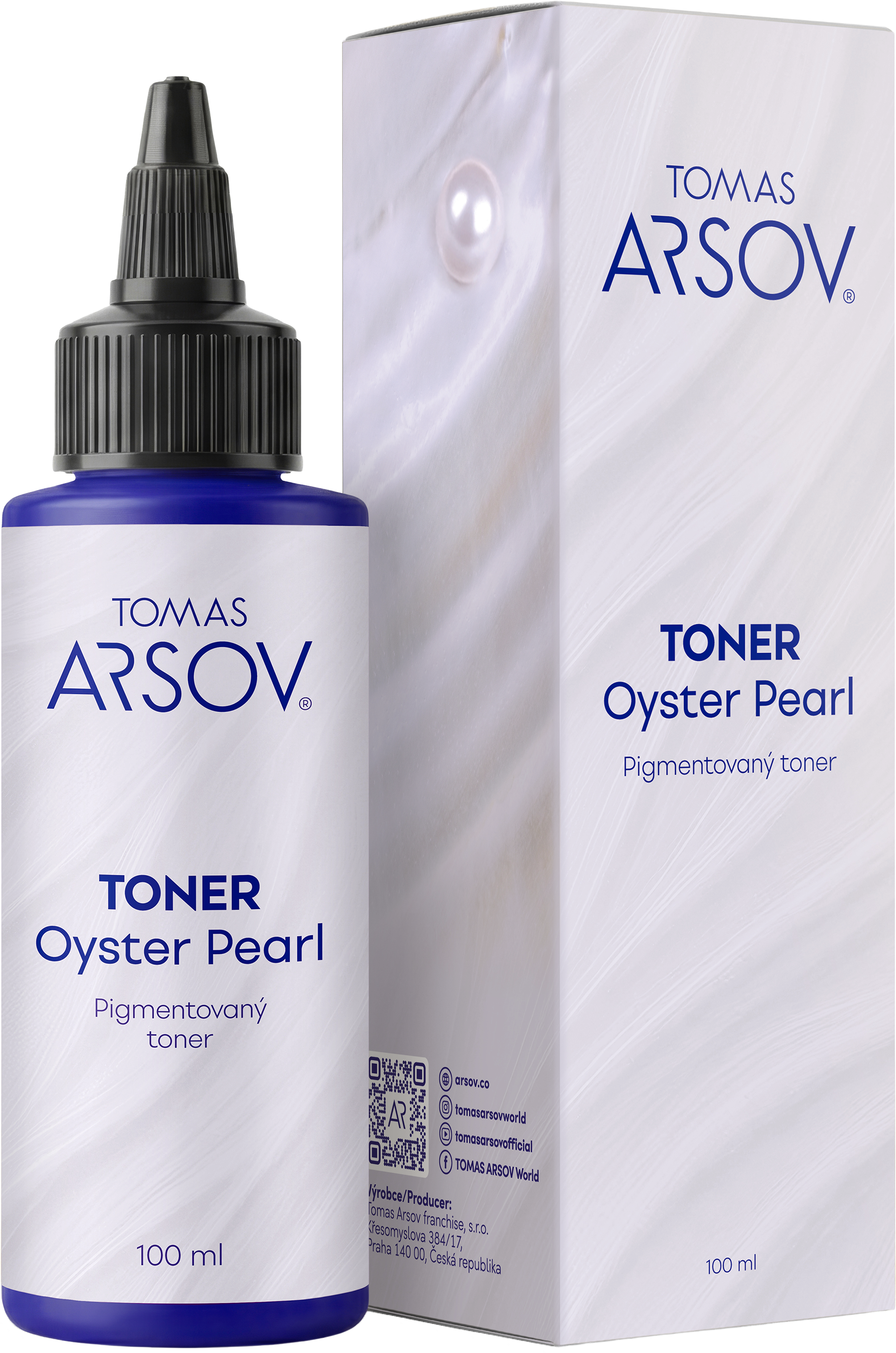 Barvicí toner na vlasy Oyster Pearl