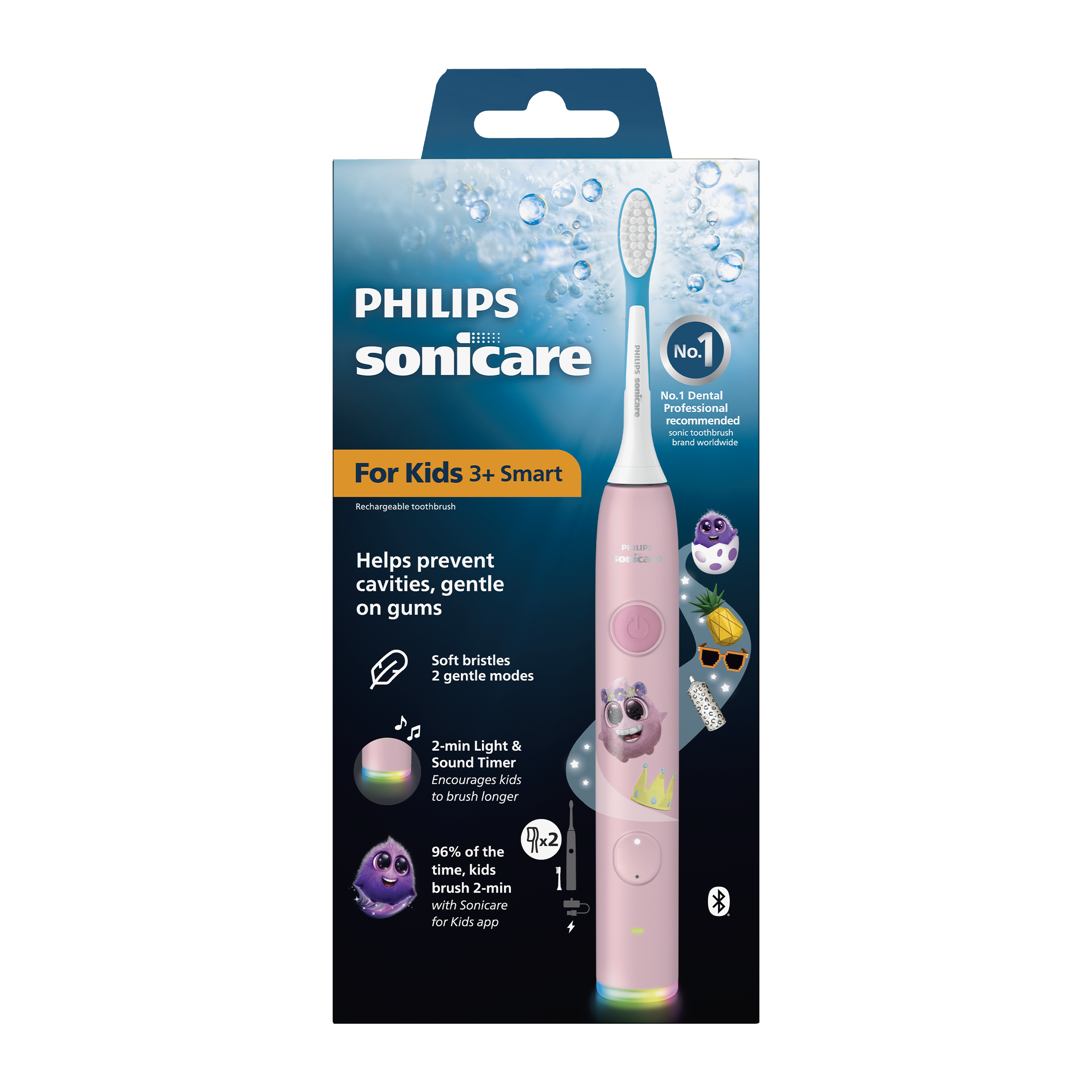 Dětský sonický kartáček 3+ Smart HX6600/11