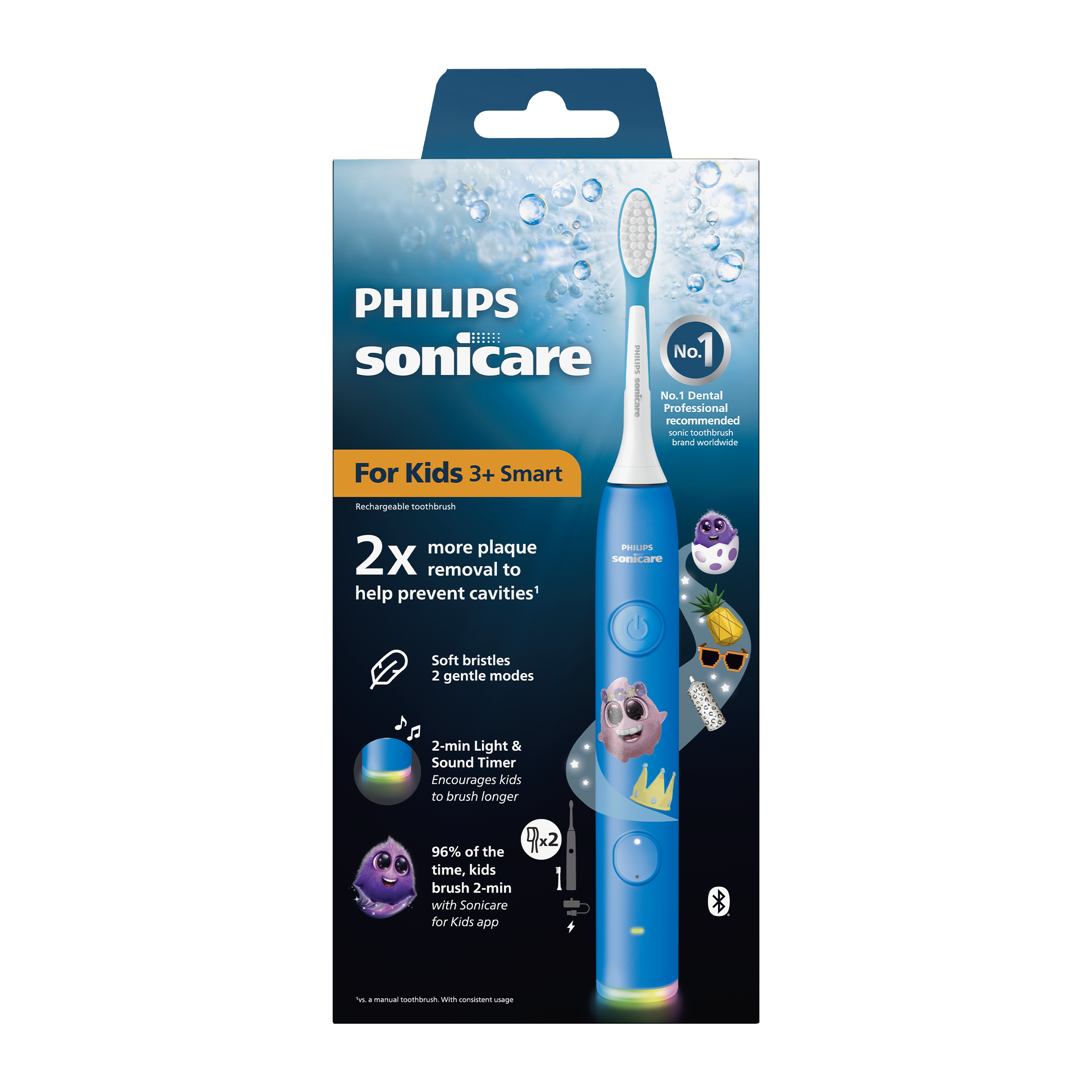 Dětský sonický kartáček 3+ Smart HX6600/12