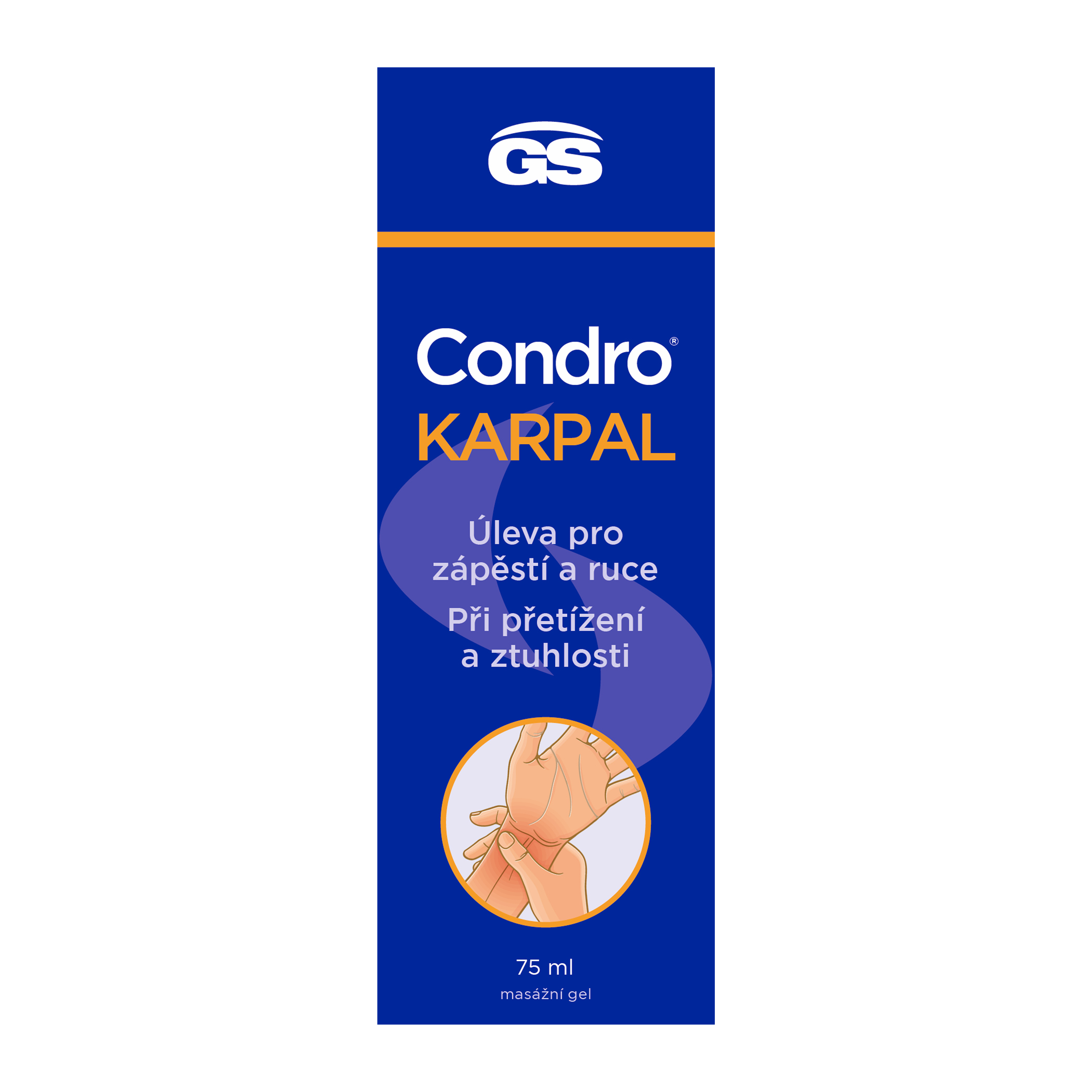 GS Masážní gel Condro Karpal 75 ml