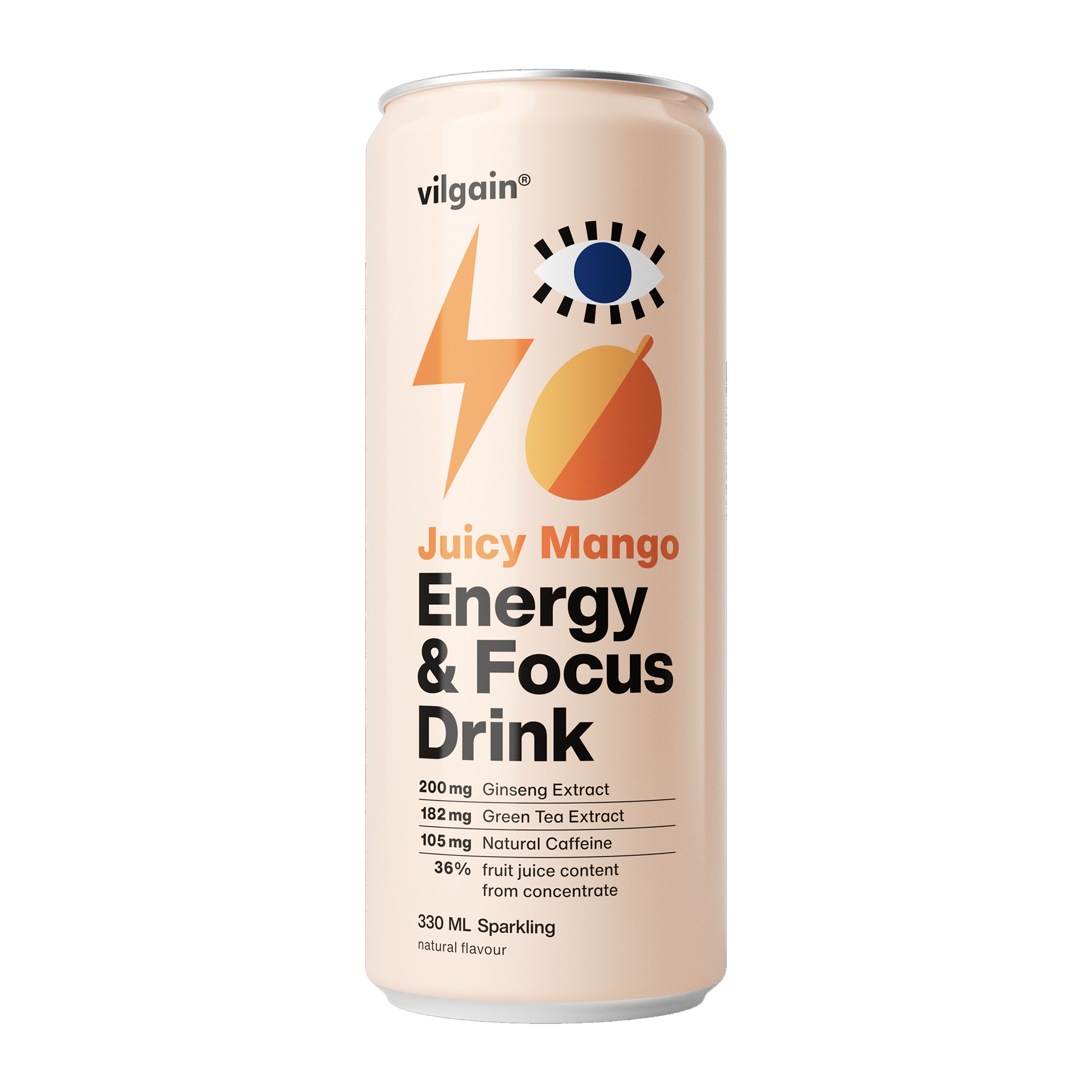Nápoj Energy & Focus Juicy Mango