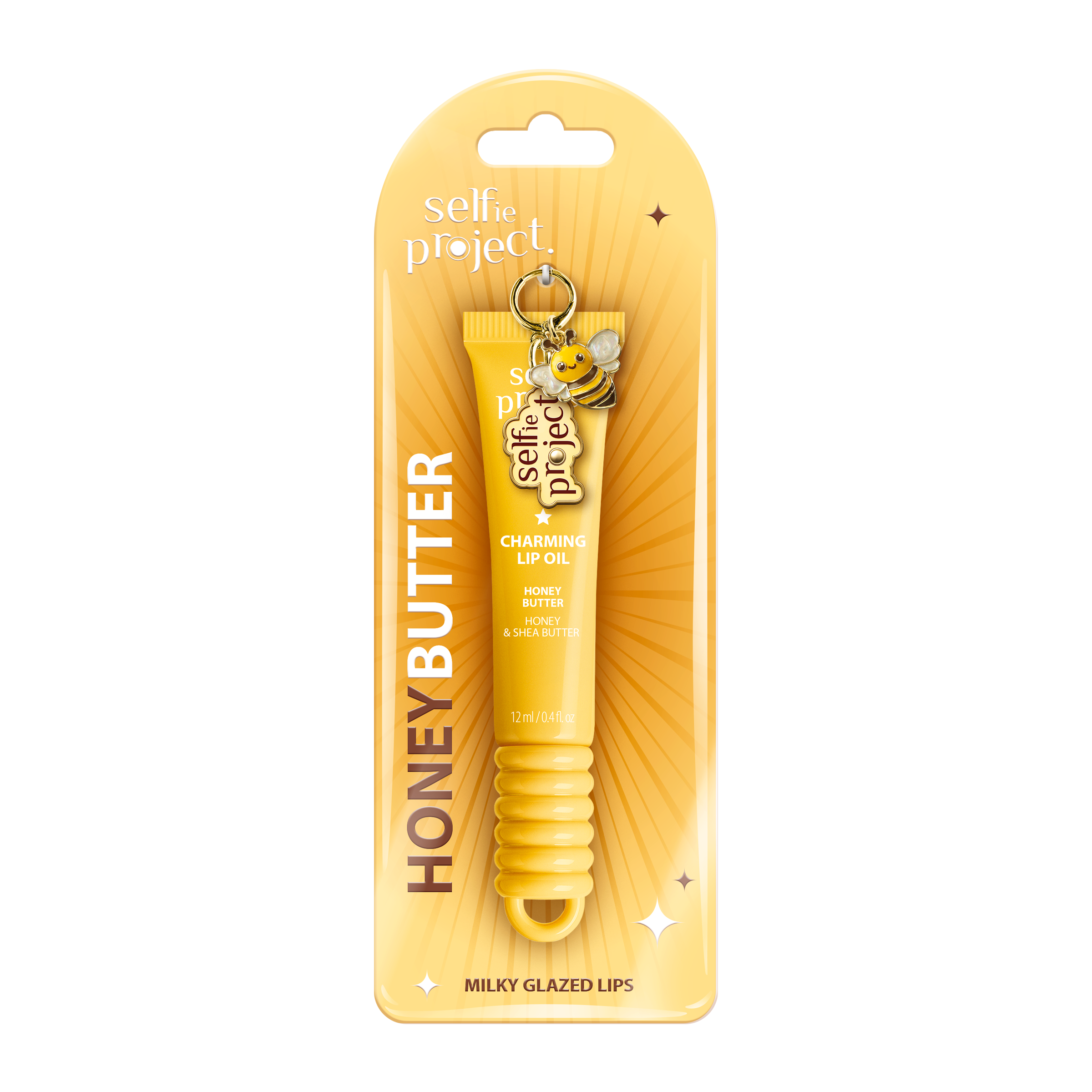 Výživný olej na rty Charming Honey Butter