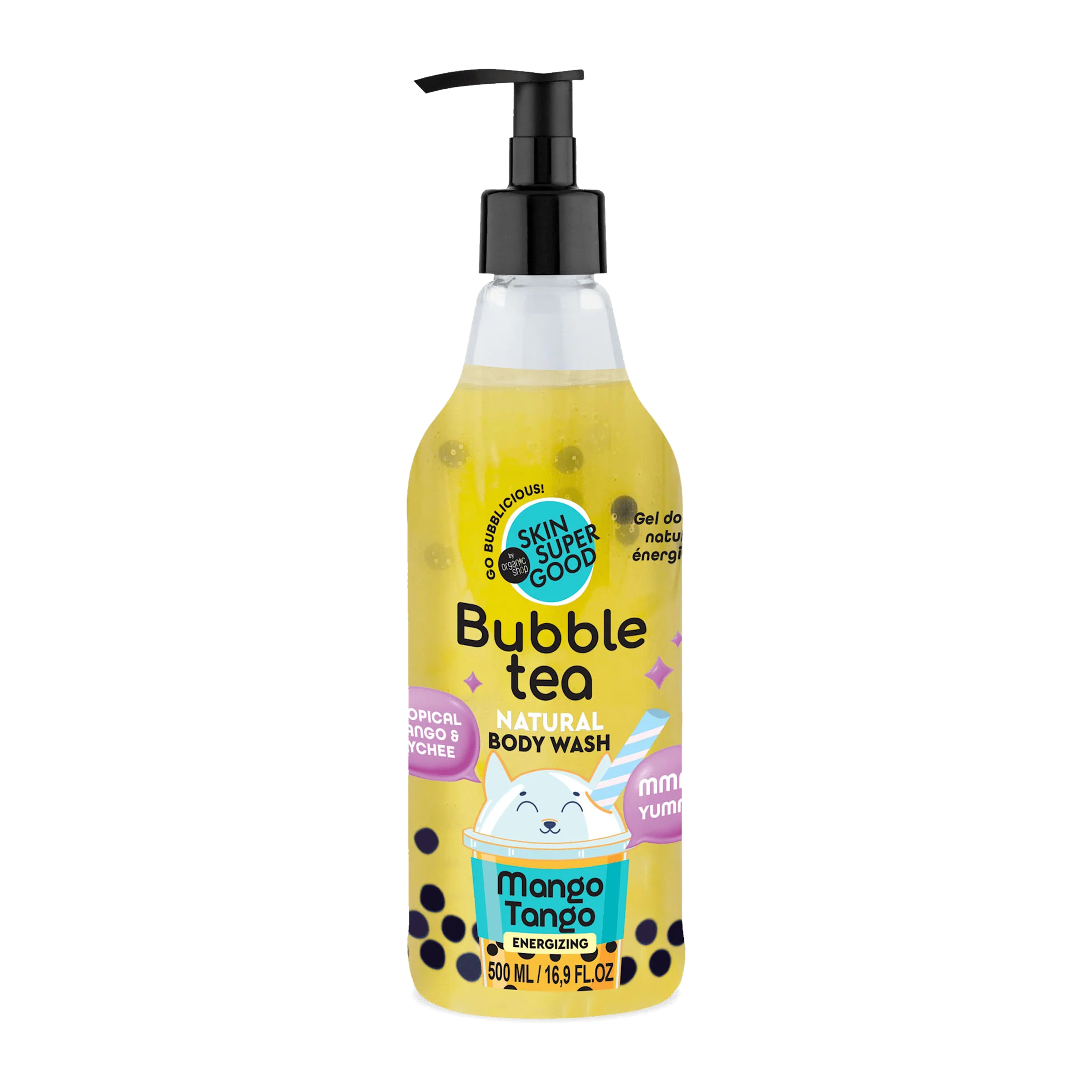 Energizující sprchový gel Bubble Tea Mango Tango