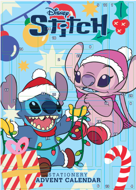 Adventní kalendář Stitch & Angel