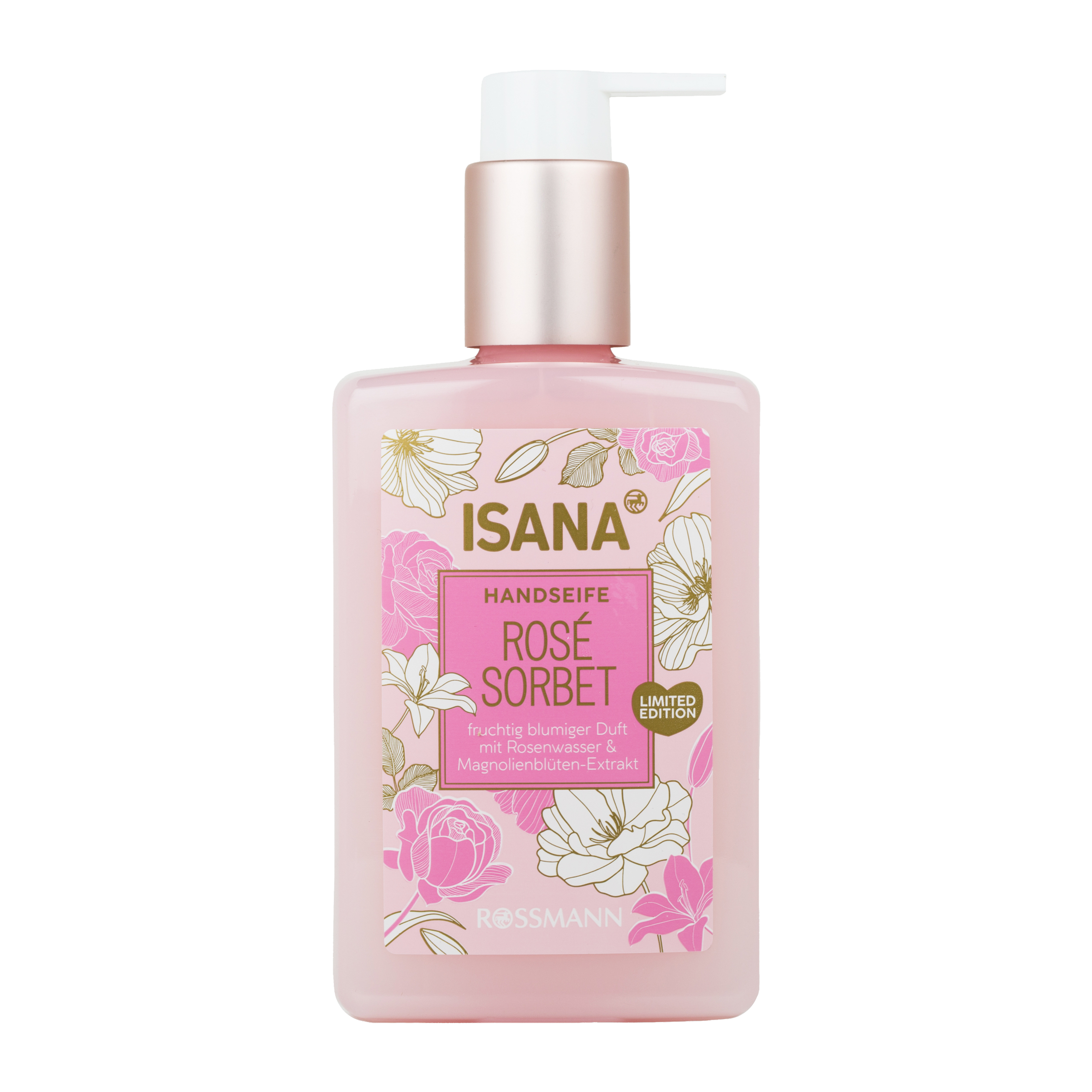 ISANA Tekuté mýdlo Rosé Sorbet 300 ml