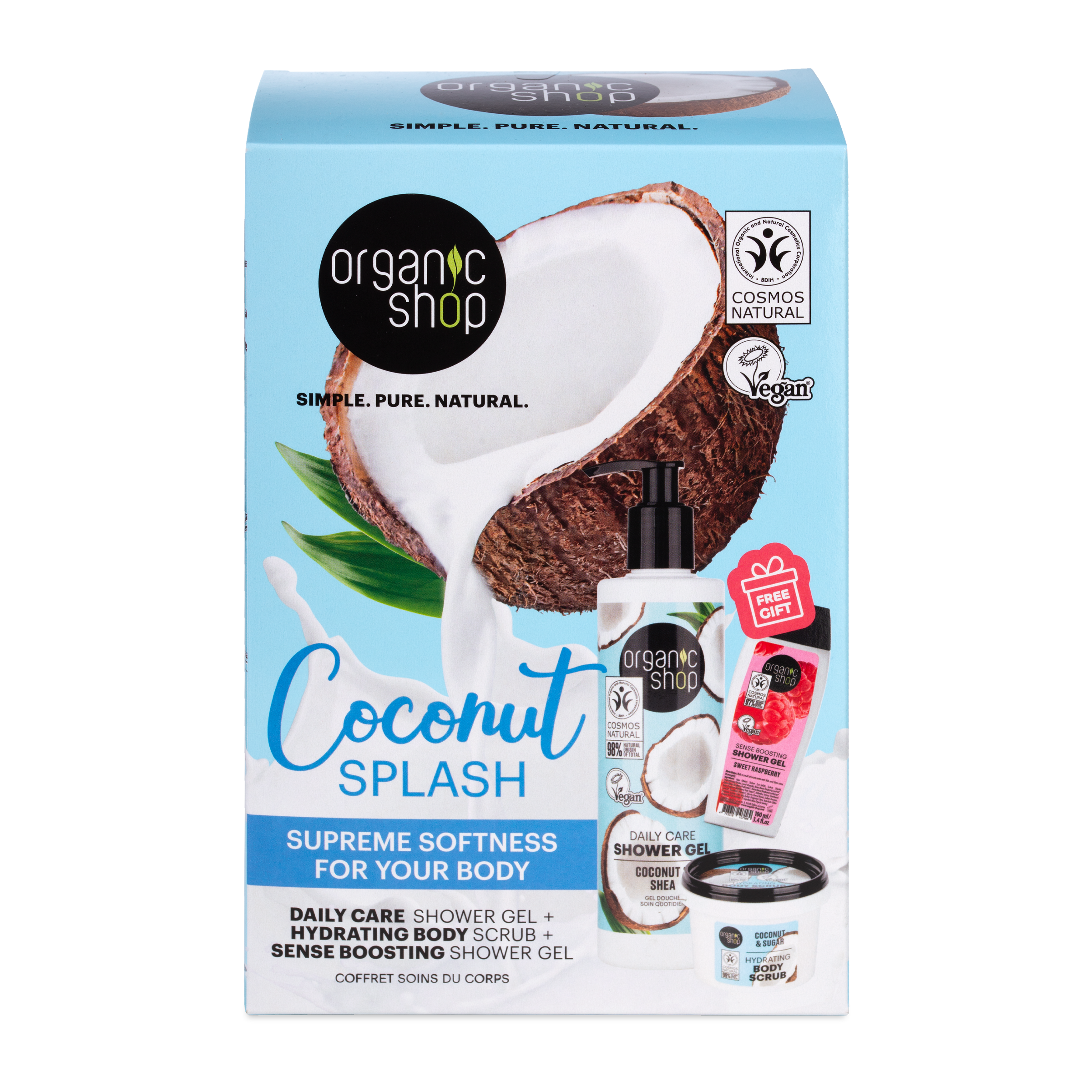 Organic Shop Dárková sada Coconut Splash