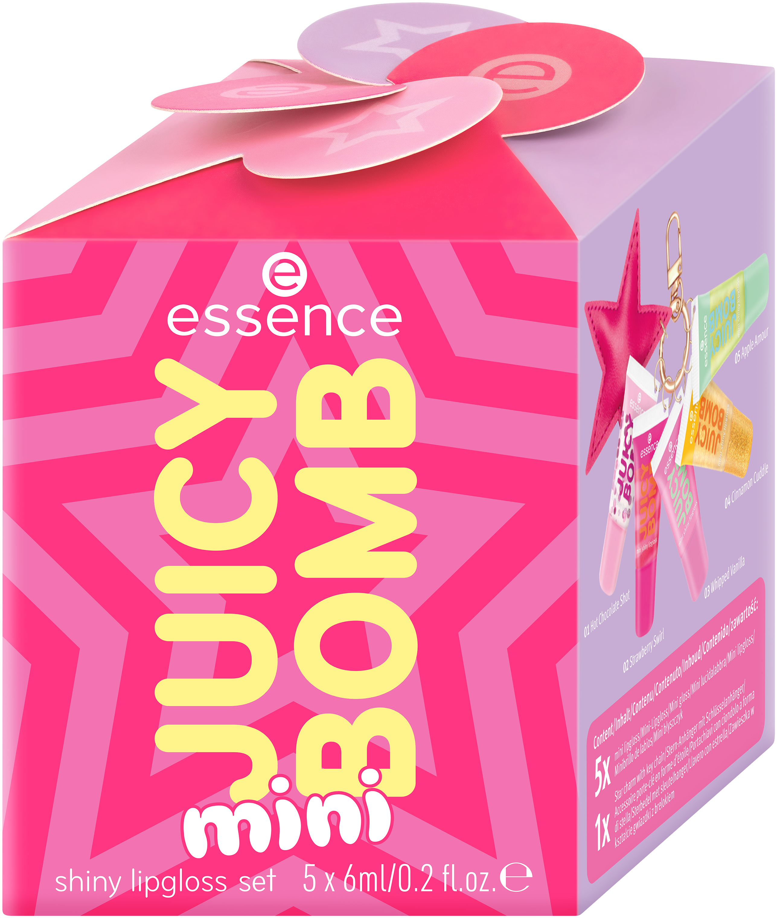 essence Lesky na rty Juicy Bomb Set 01 Holiday Happiness
