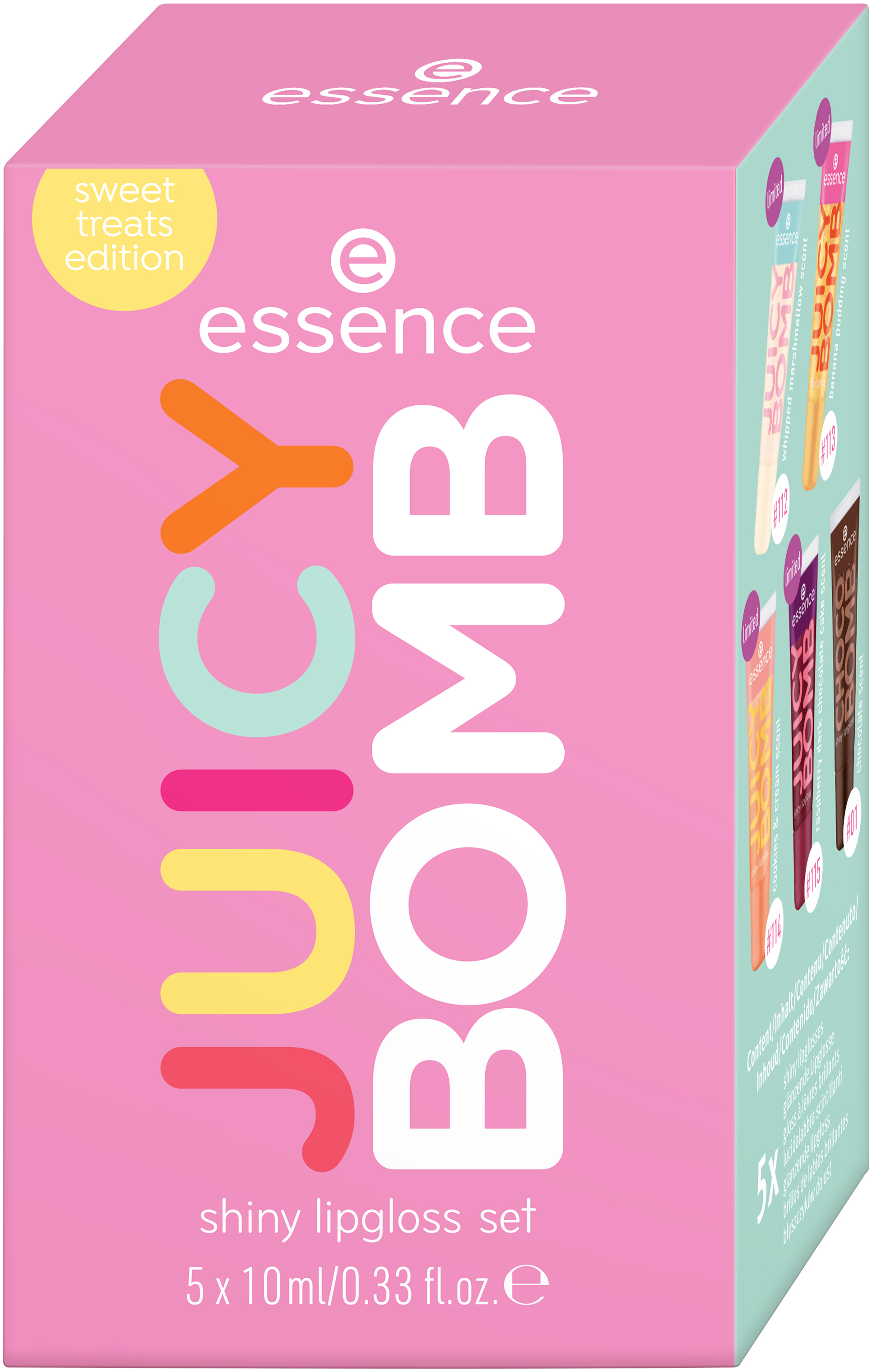Lesky na rty Juicy Bomb Set 04 Sugar Coated