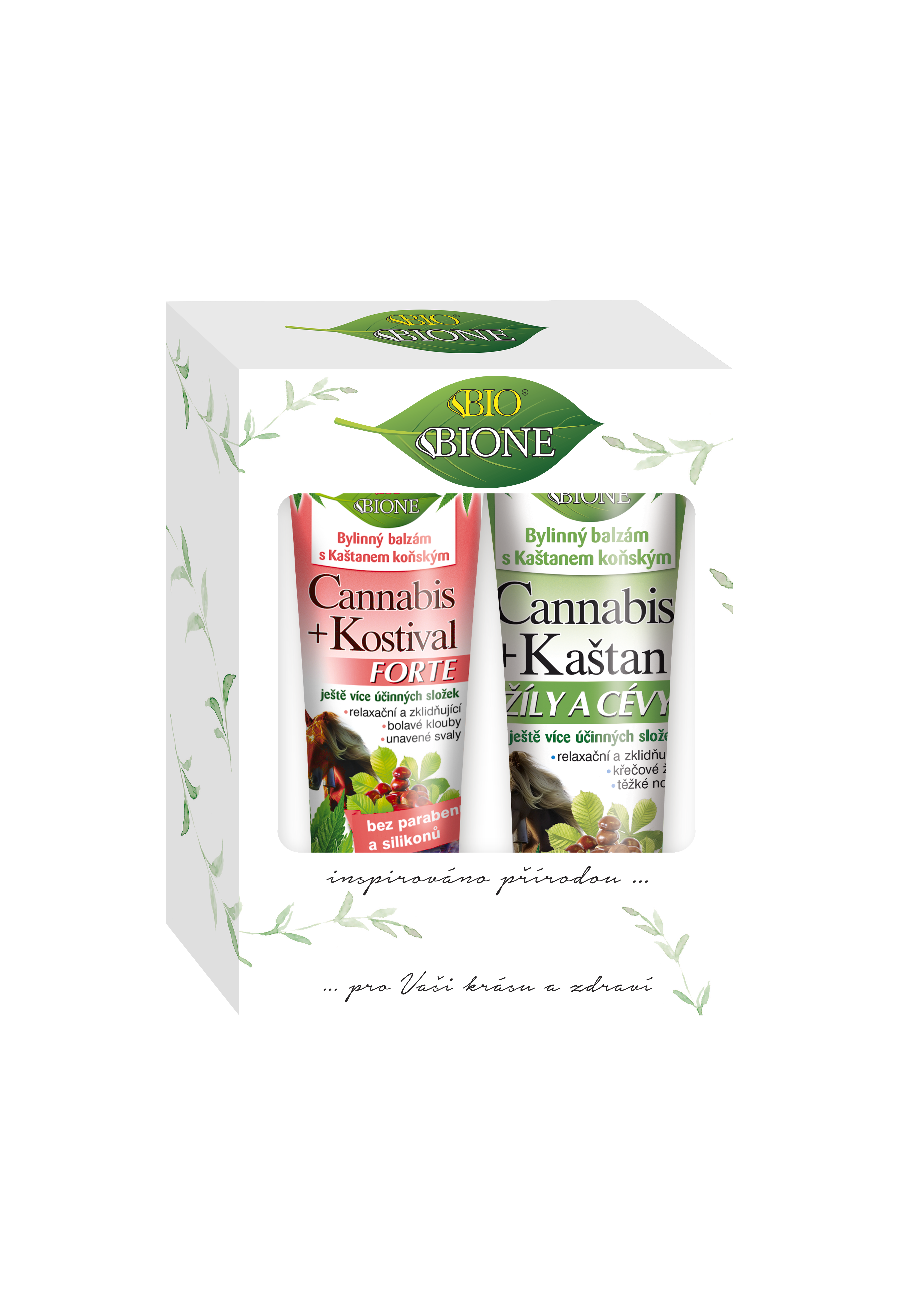Dárková sada BIO Cannabis + Kostival