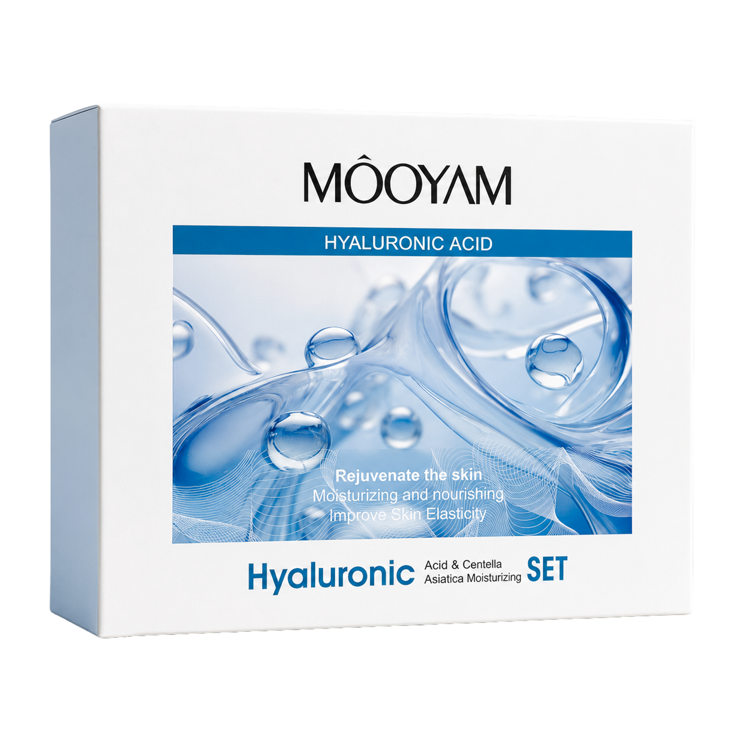 Dárková hydratační sada na pleť Hyaluronic Acid Asiatica 