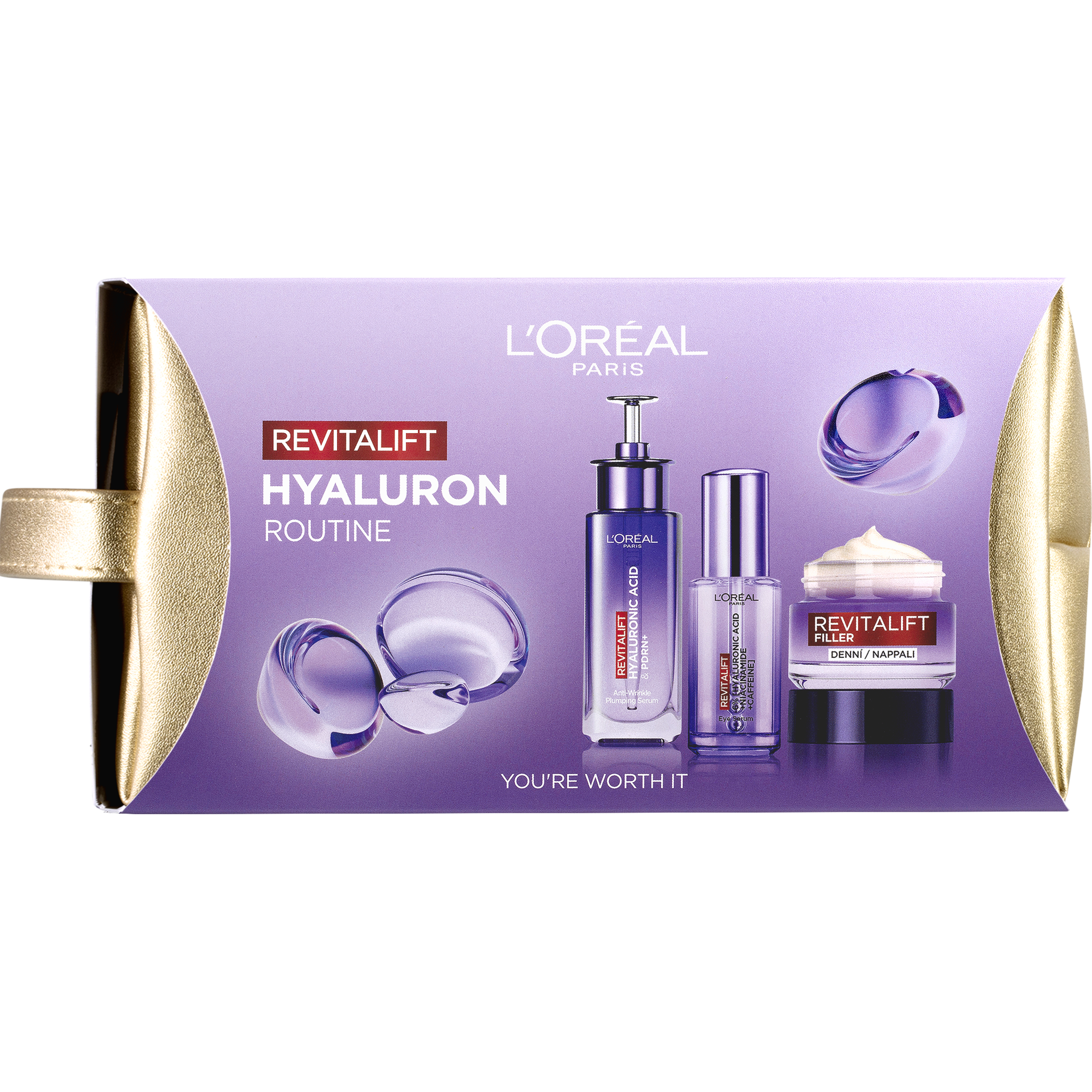 L'Oréal Dárková sada pro ženy Revitalift Hyaluron Routine