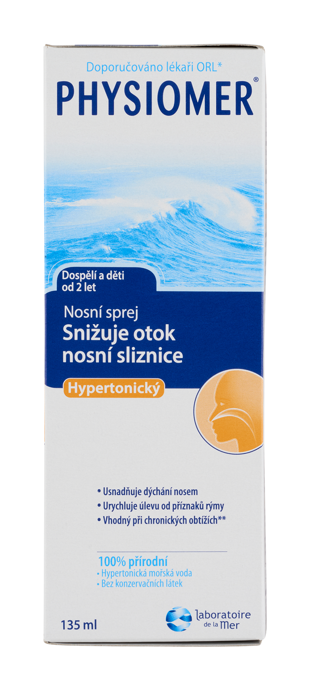 Nosní sprej Hypertonický