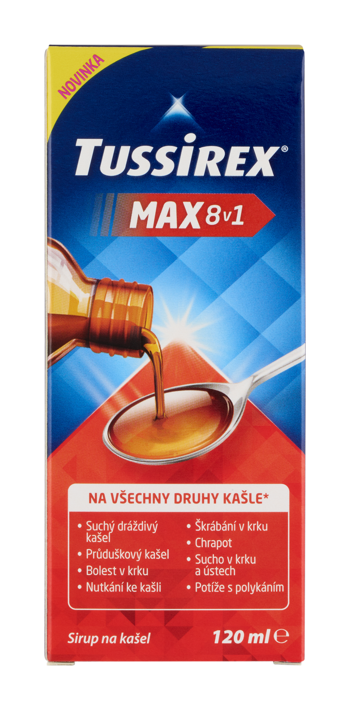 Sirup na kašel MAX 8v1