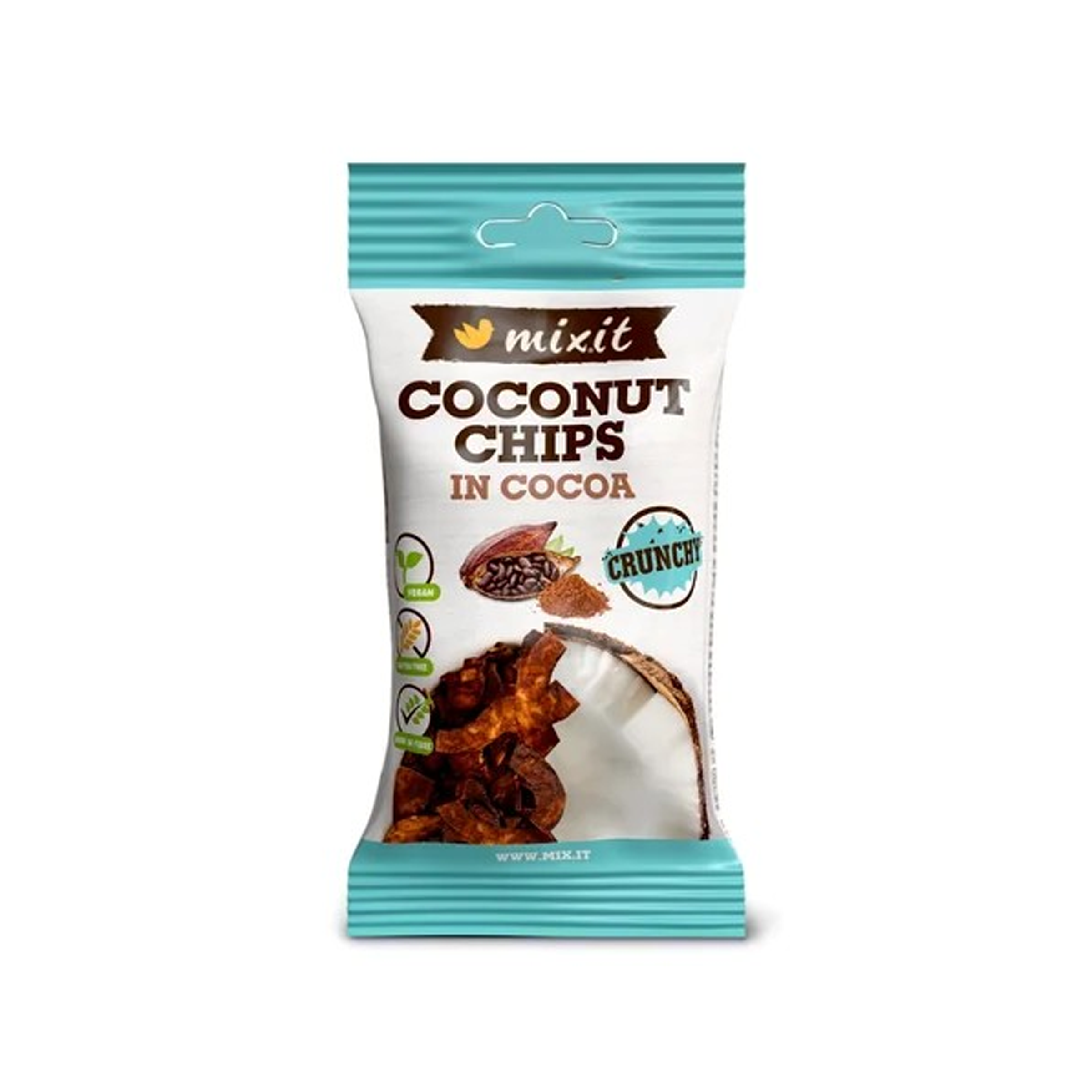 MIXIT Kokosové chipsy kakao 45 g