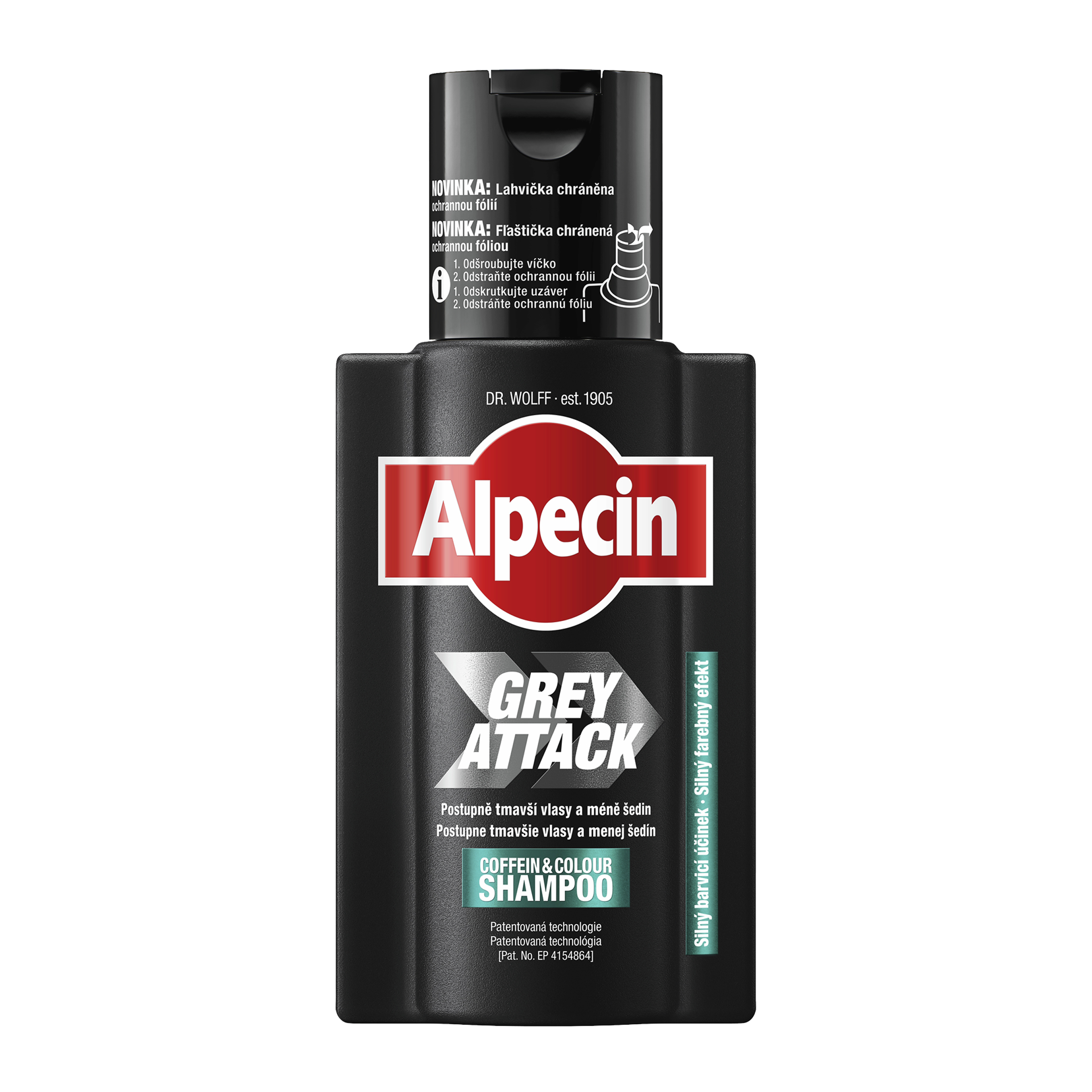 Alpecin Šampon proti šedinám Grey Attack 200 ml