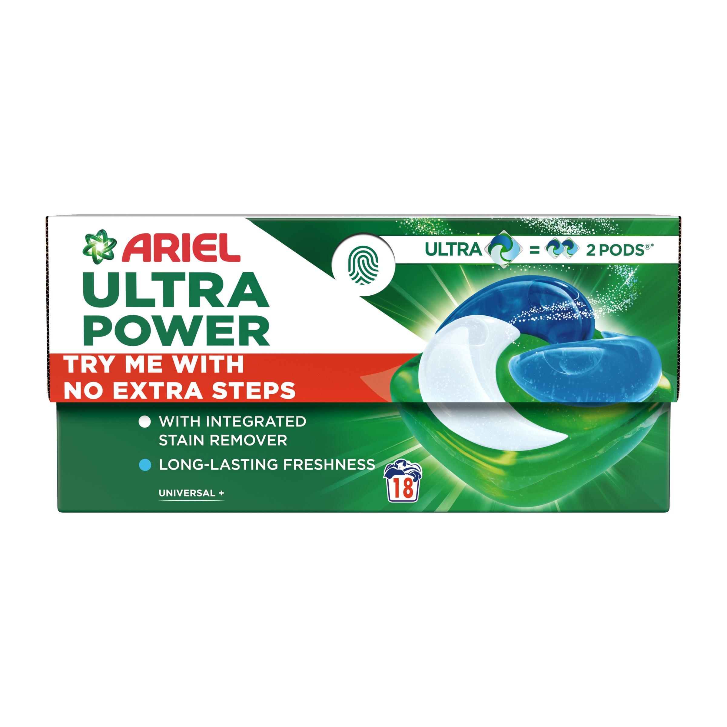 Kapsle na praní Ultra Power PODS Universal+