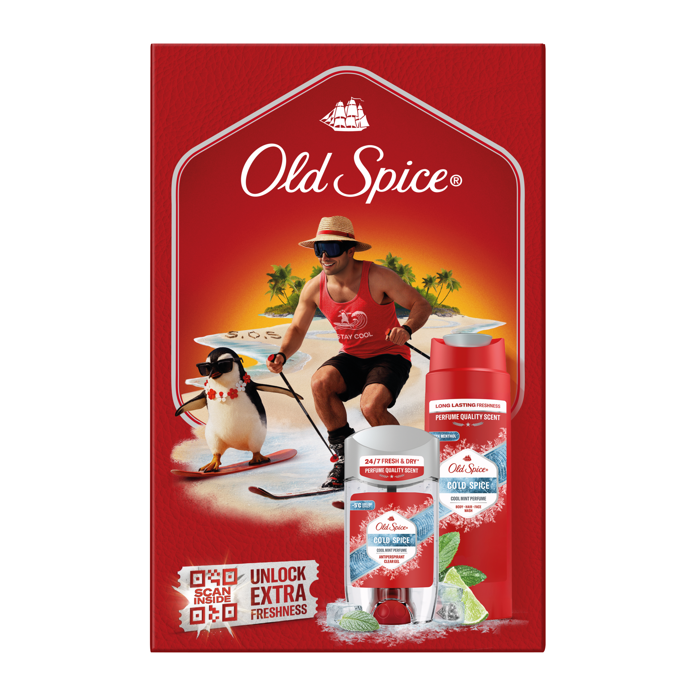 Old Spice Sada pro muže Cold Spice