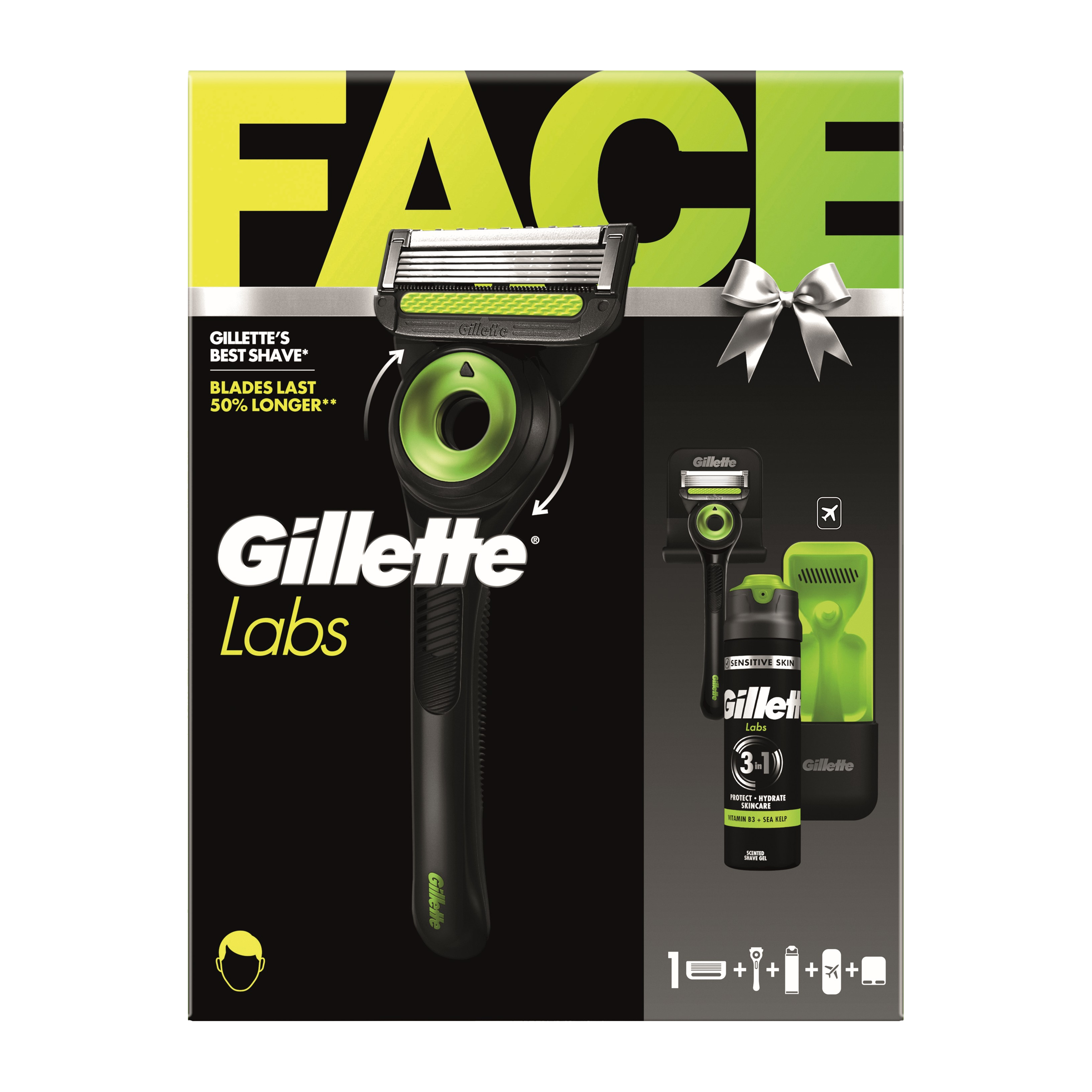 Gillette Dárková sada Holicí strojek Face
