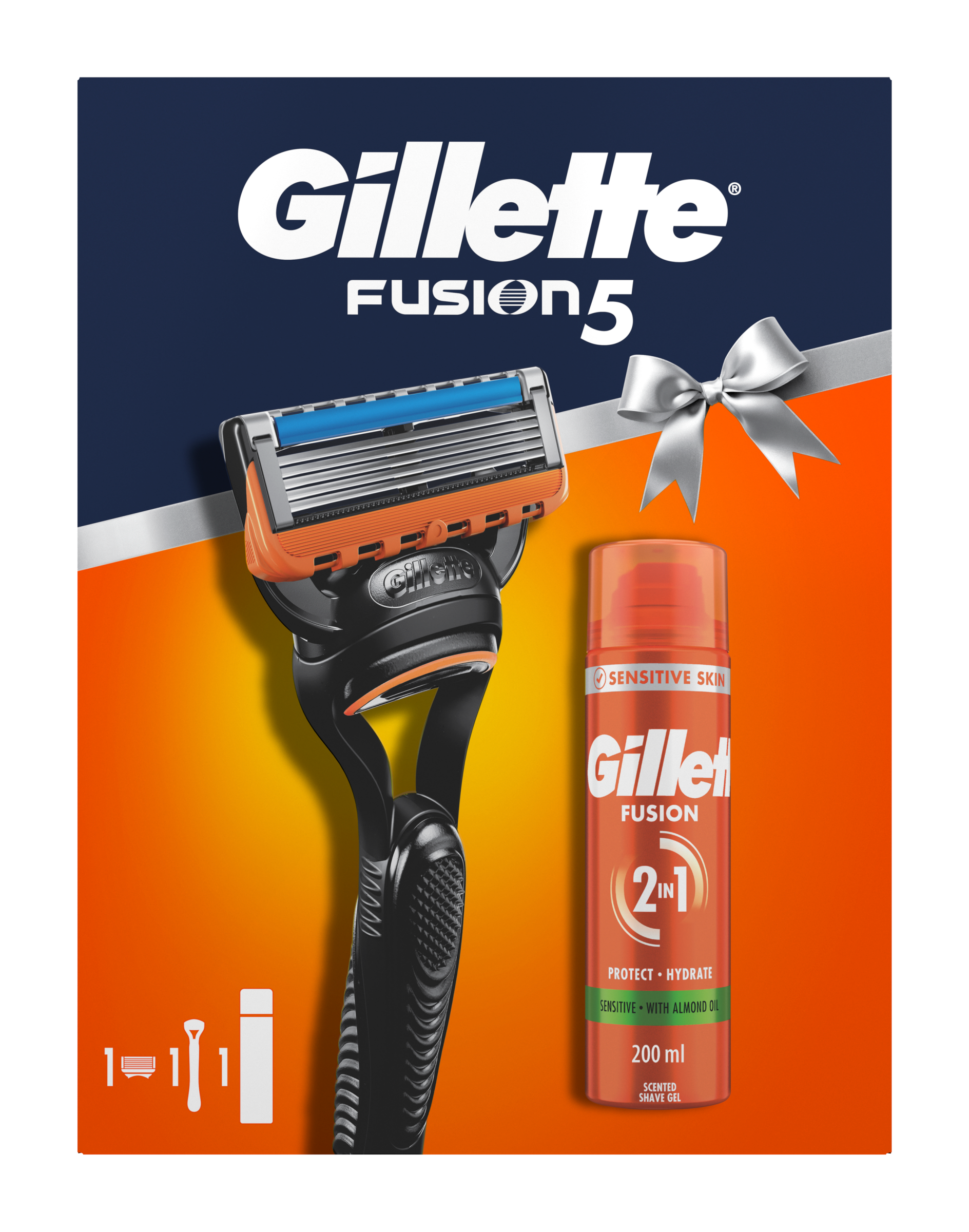 VK Gillette (strojek1NHgel hol)Fusion5
