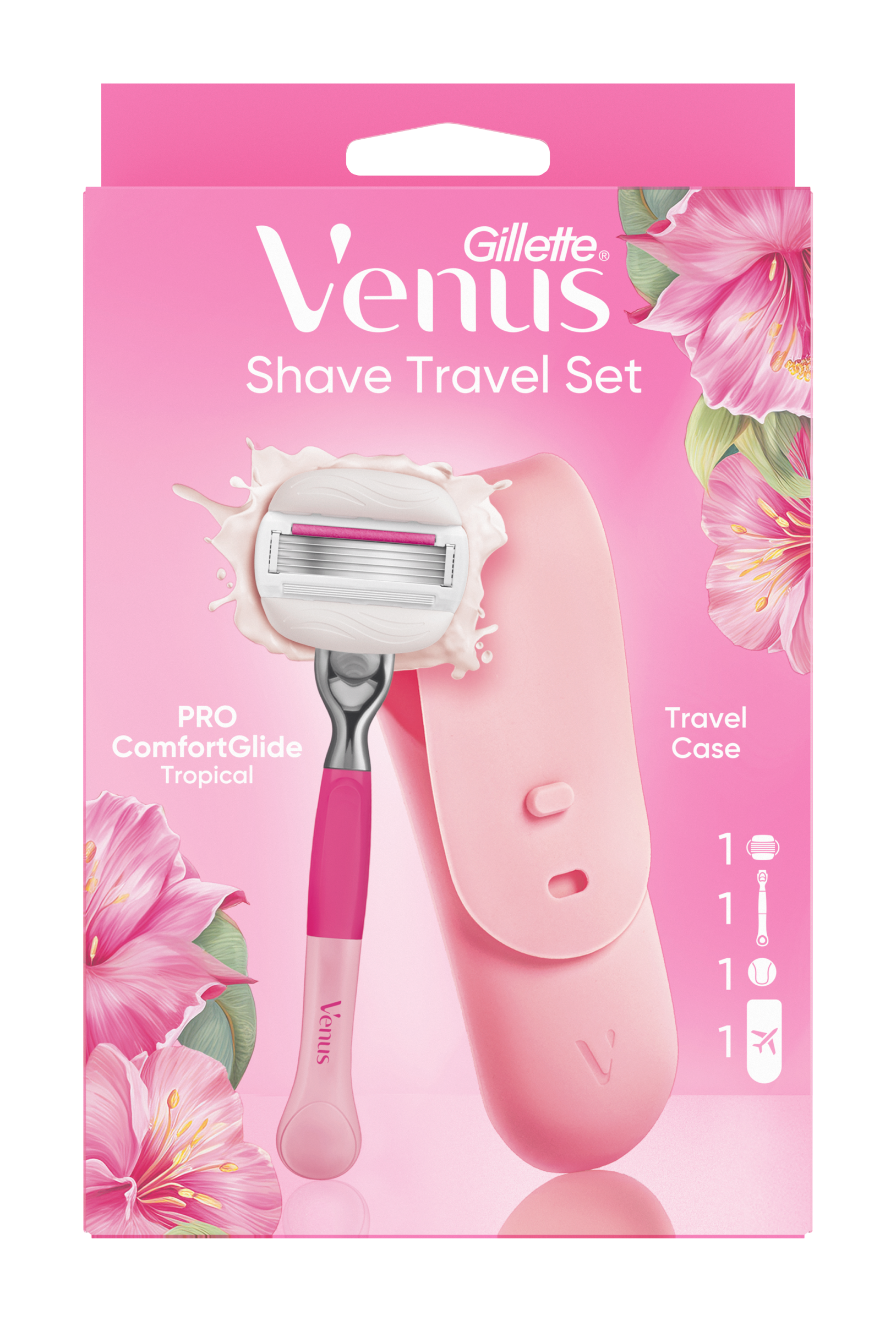 Gillette Venus Dárková sada Cestovní holicí set
