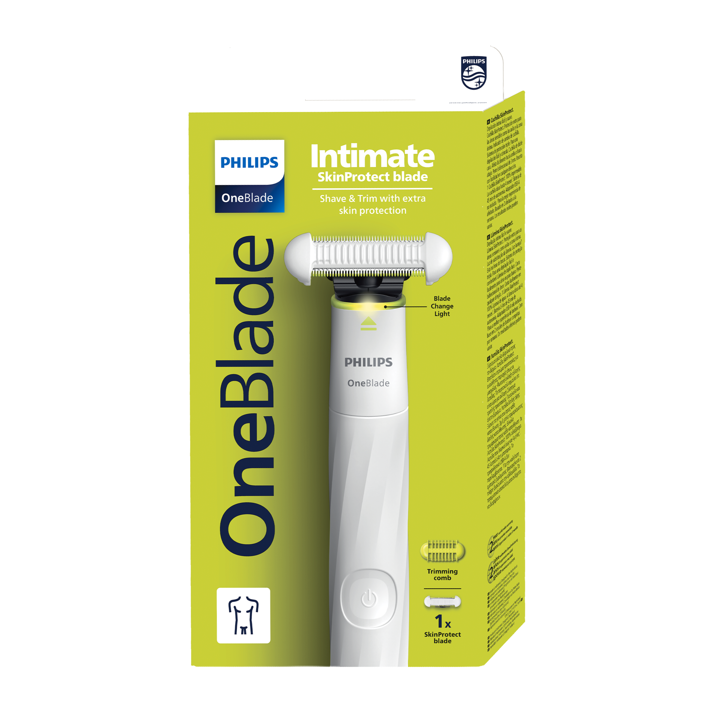 Holicí strojek pro intimní partie OneBlade Intimate QP1930/20