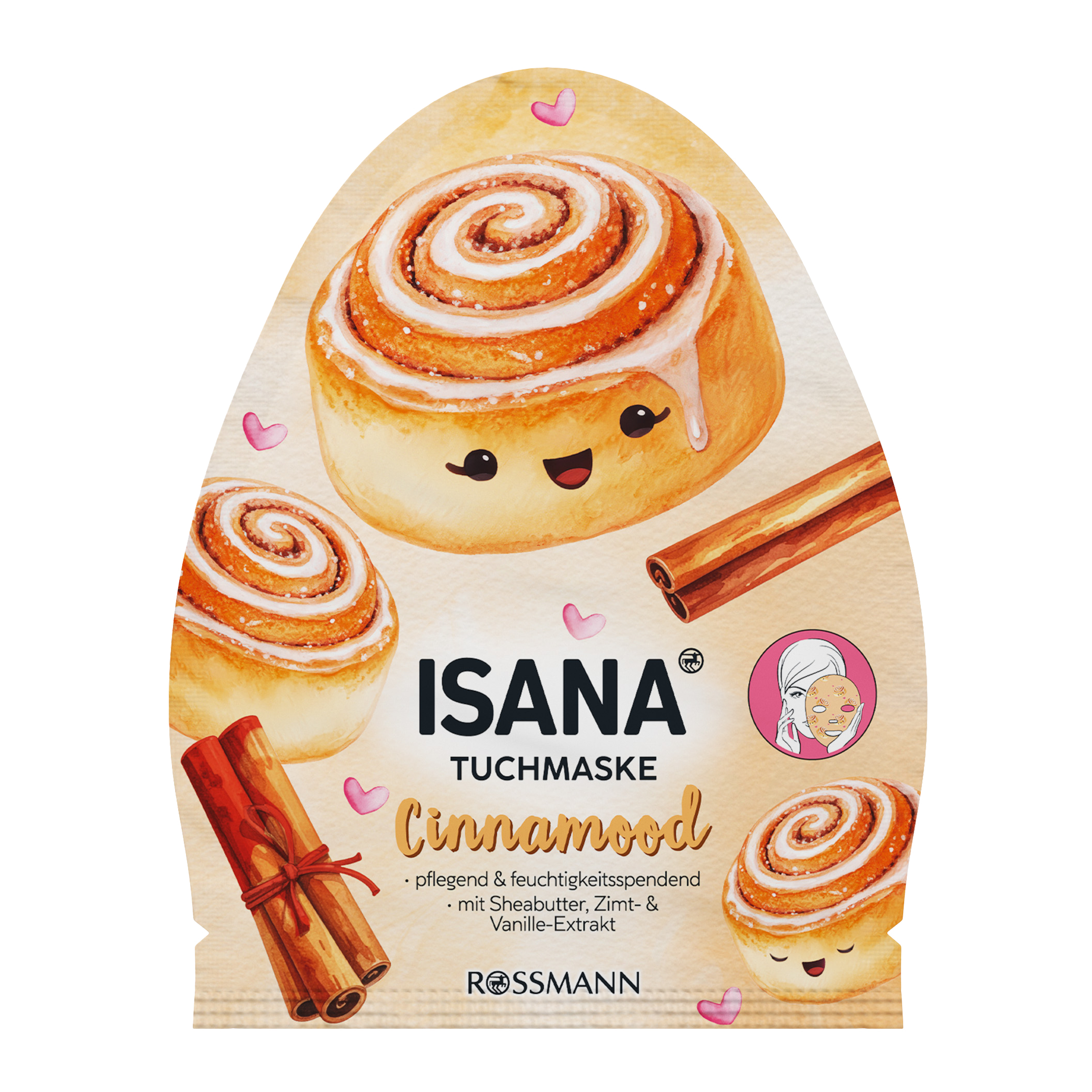 Pleťová maska Cinnamood