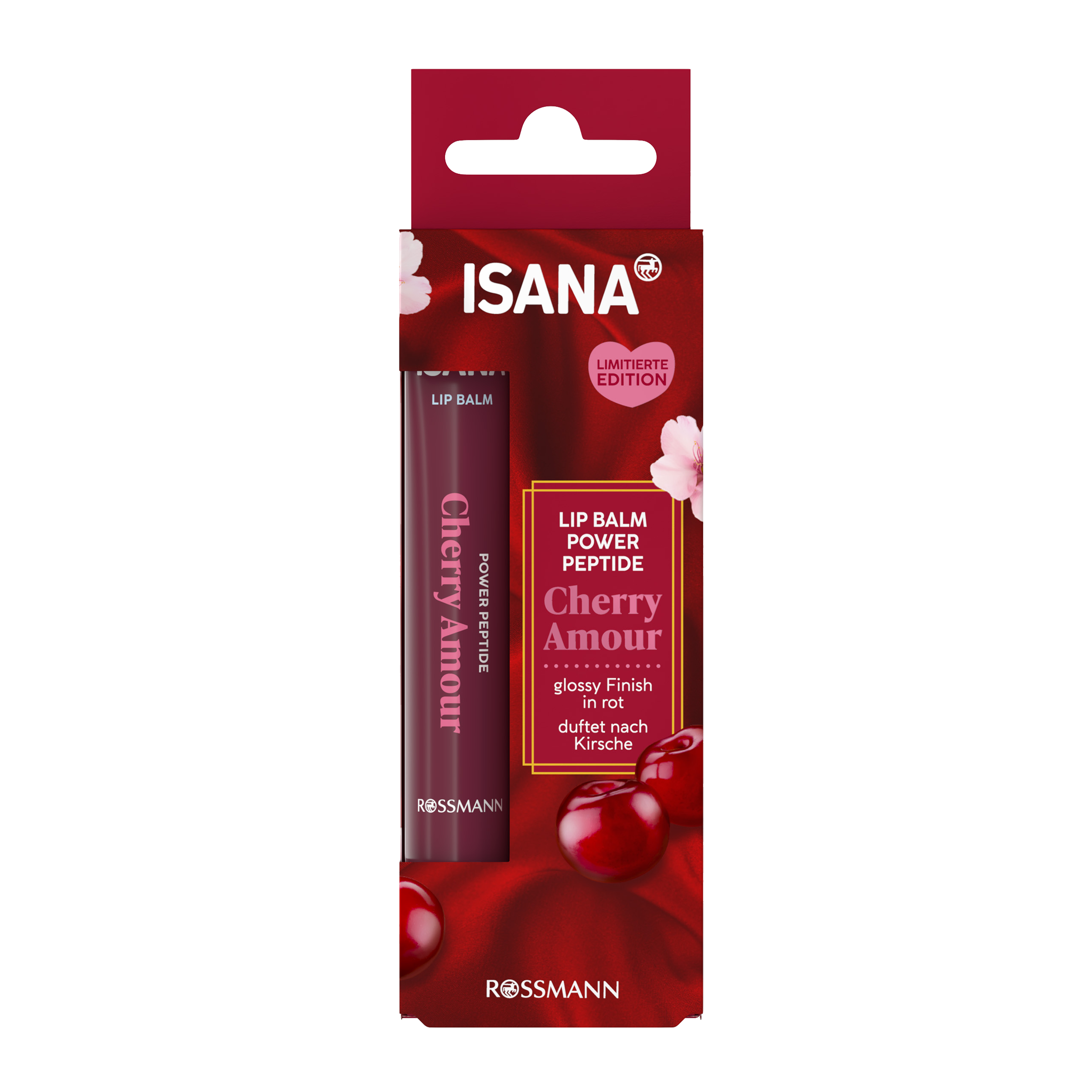 ISANA Balzám na rty Power Peptide Cherry Amour 10 ml